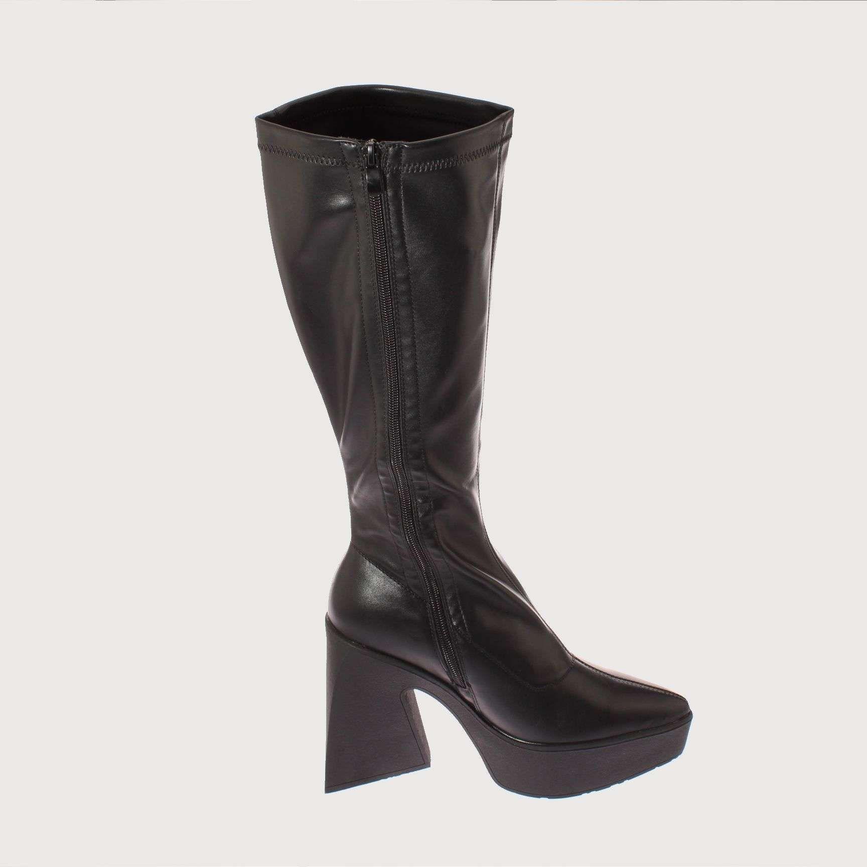 Bota Negro Vía Franca Mujer Art: 5PG230891BLACK-3