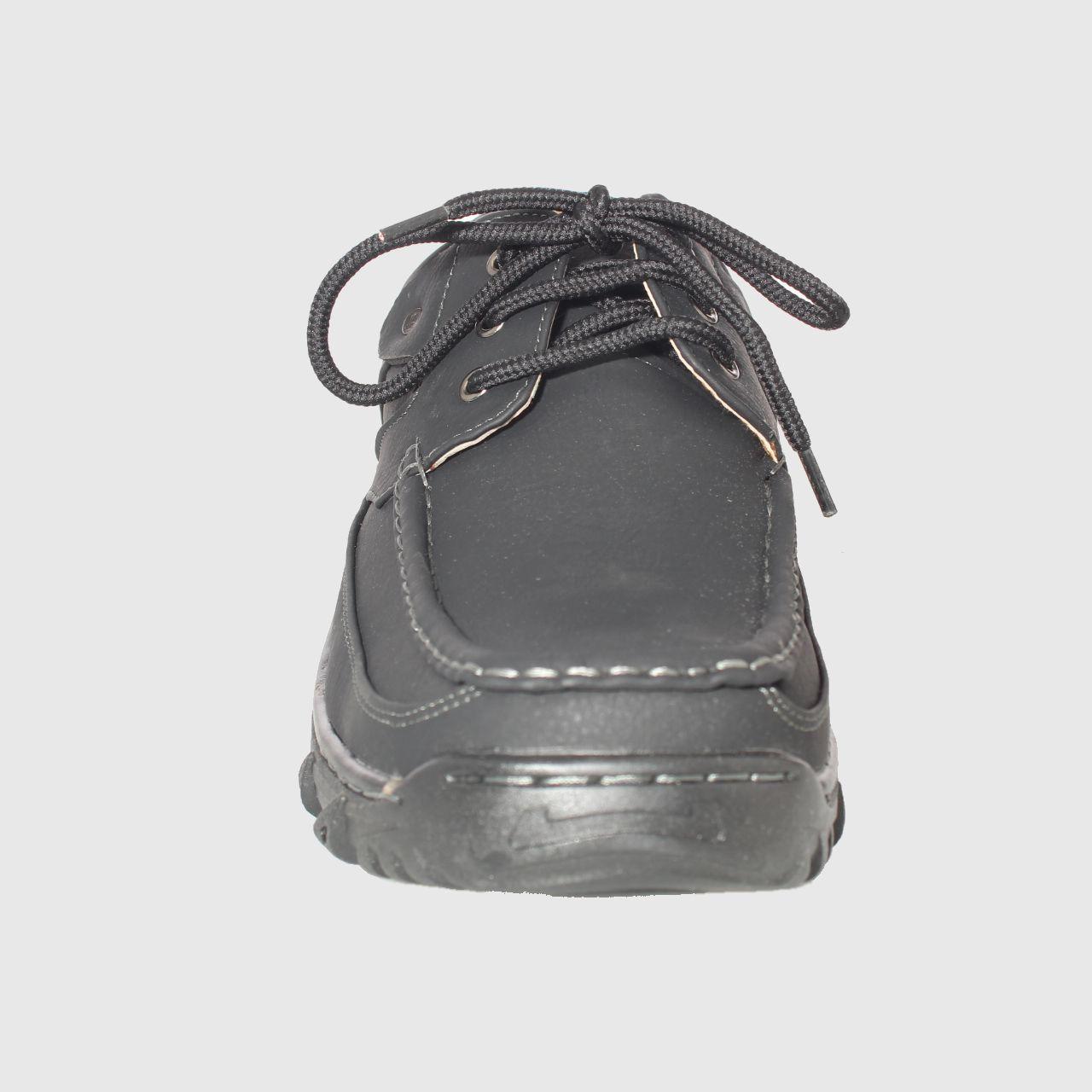 Zapato Negro Vía Franca Hombre-2