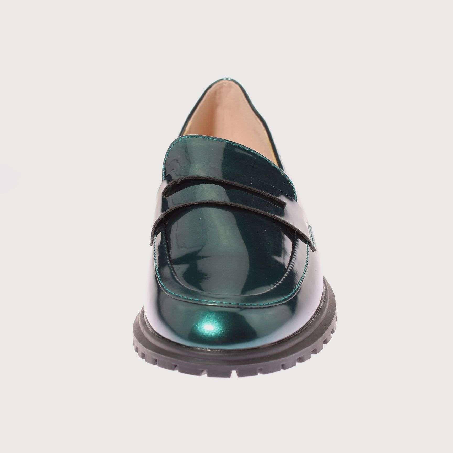 Mocasín Verde Vía Franca Mujer Art: 5PG23288GREEN-2