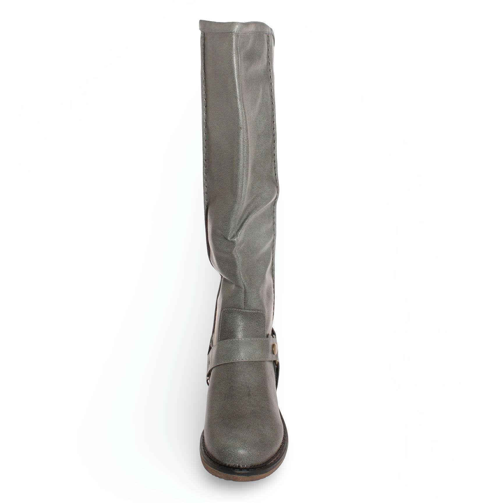 Bota Gris Vía Franca Mujer Art: 5ZY6611GREY-2
