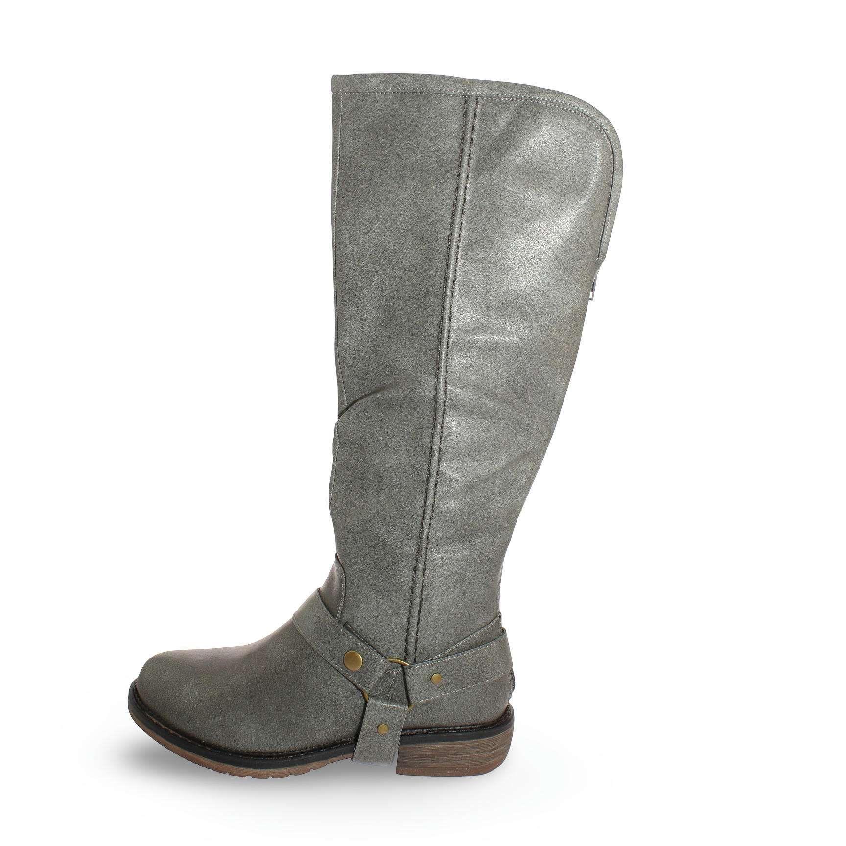 Bota Gris Vía Franca Mujer Art: 5ZY6611GREY-3