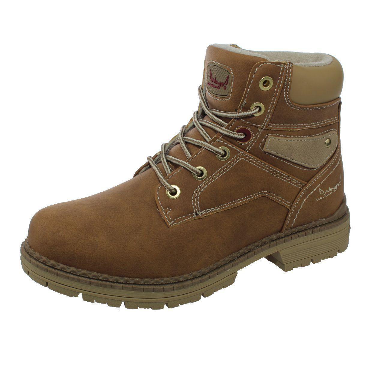 Botin Camel Vía Franca Mujer-0