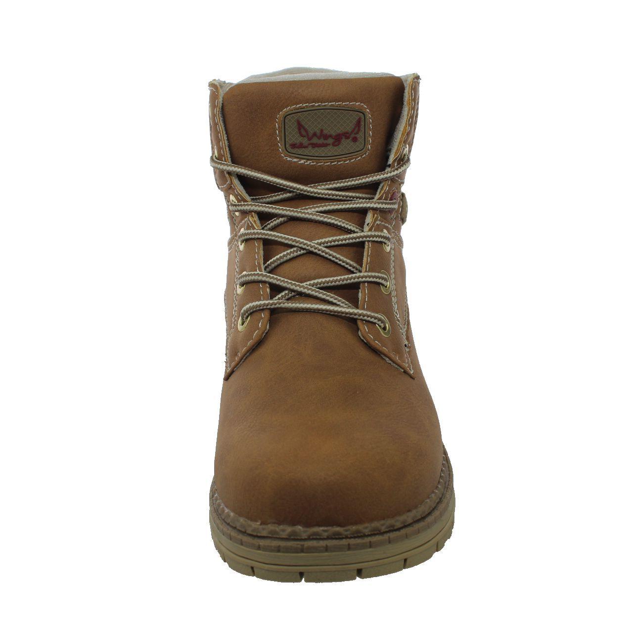 Botin Camel Vía Franca Mujer-2