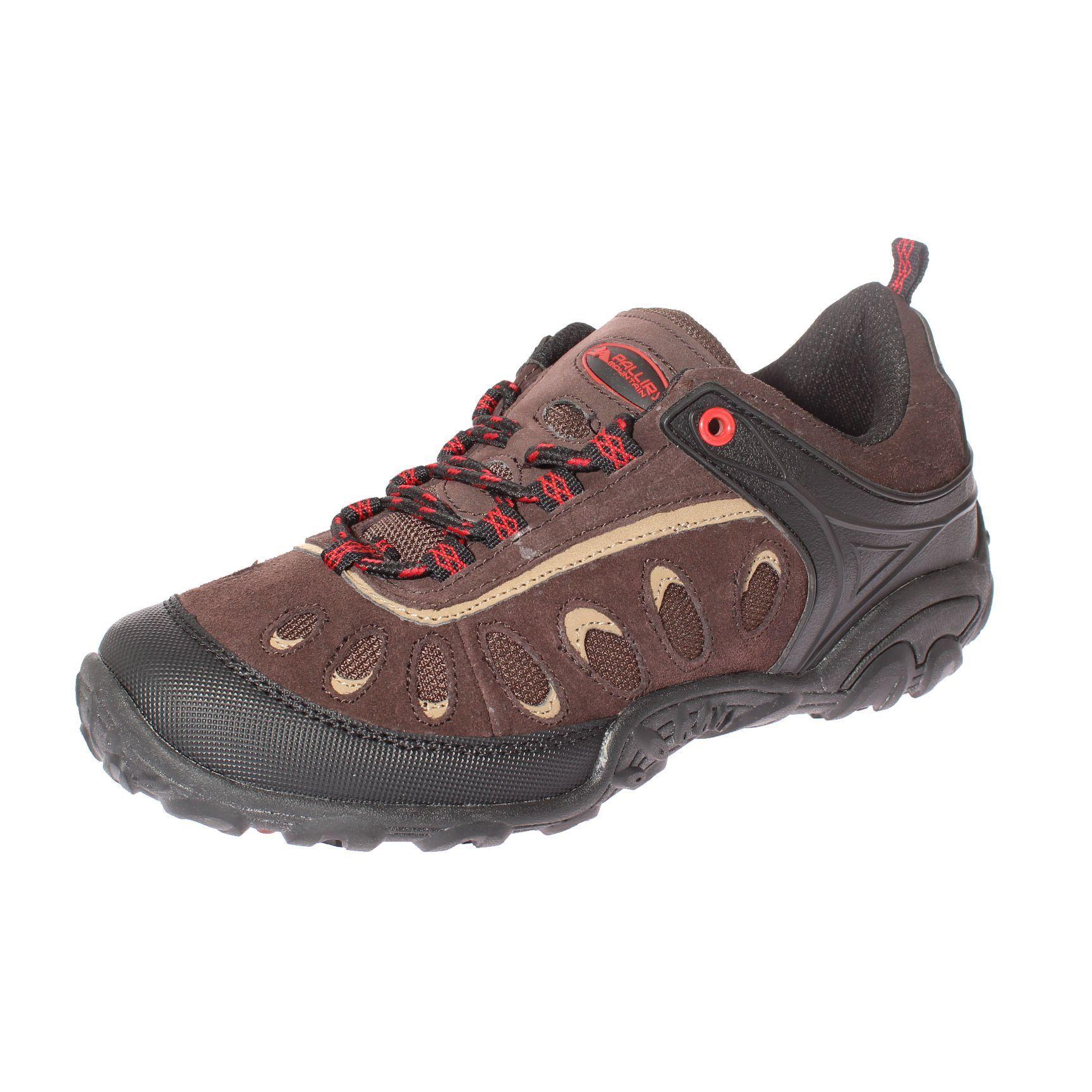 Zapatilla Outdoor Chocolate/Rojo Vía Franca Niño-0
