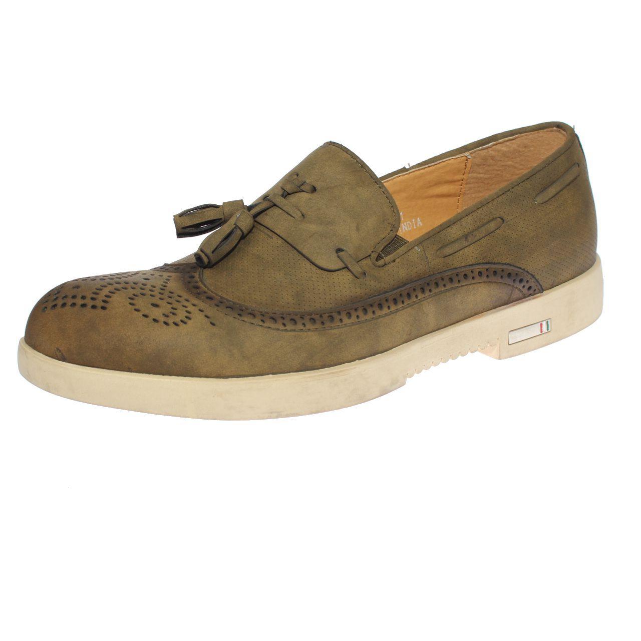 Mocasín Verde Vía Franca Hombre Art: 8DI555GREEN-0
