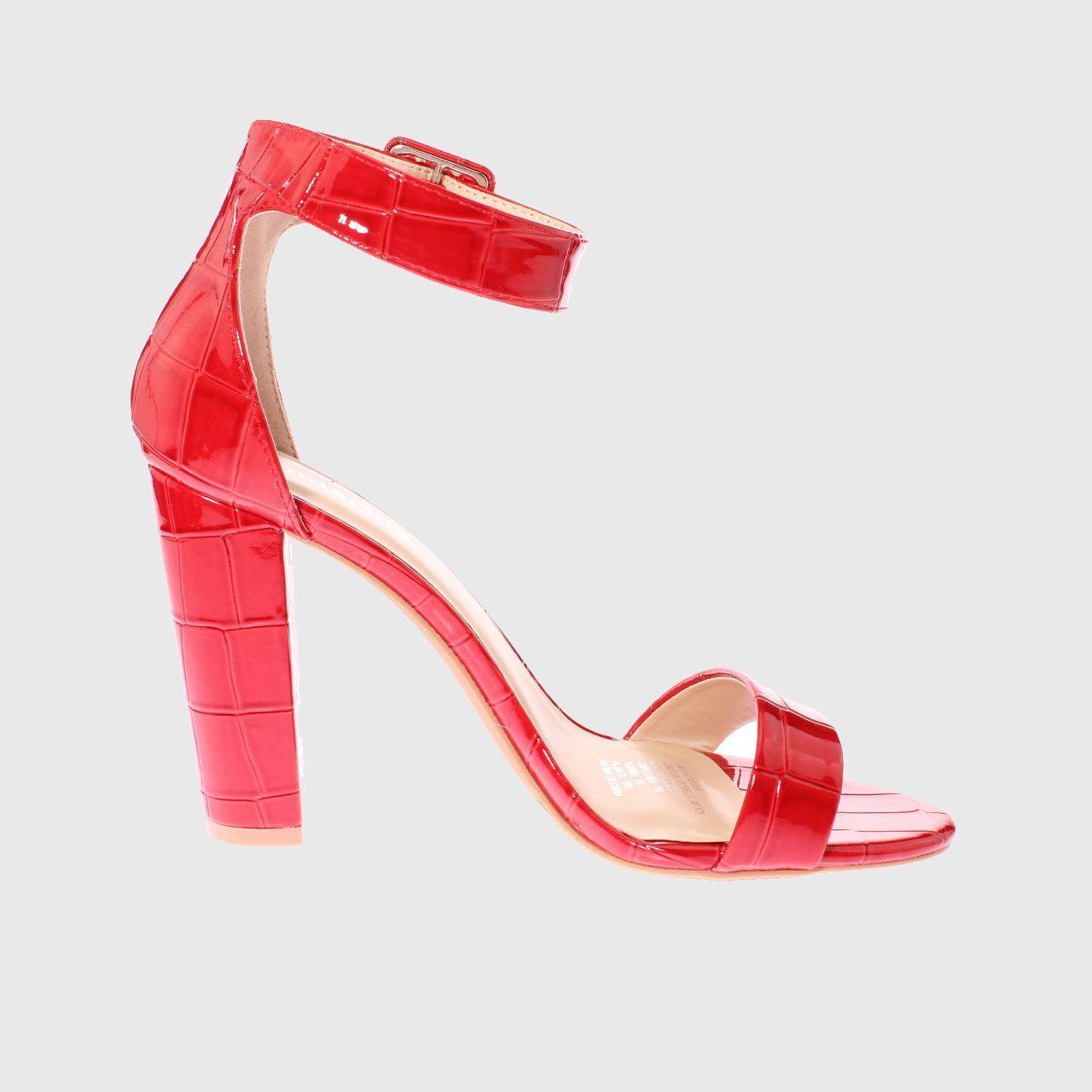 Zapato Fiesta Rojo Vía Franca Mujer-3