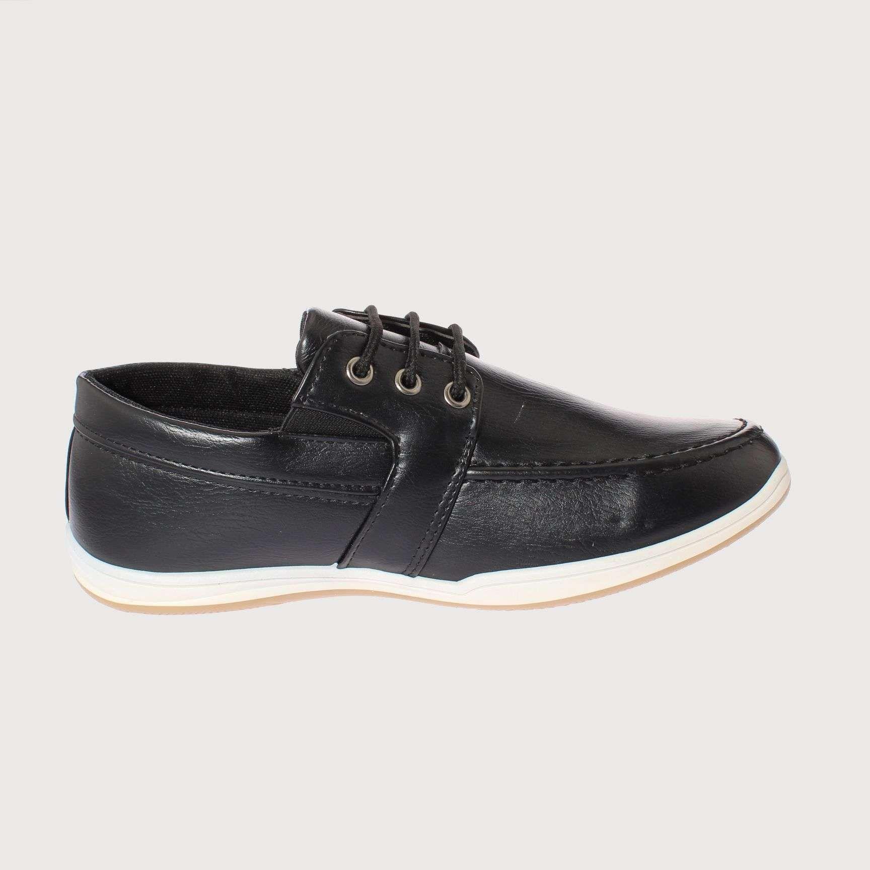 Zapato Negro Vía Franca Hombre Art: 81A88164BLACK-3