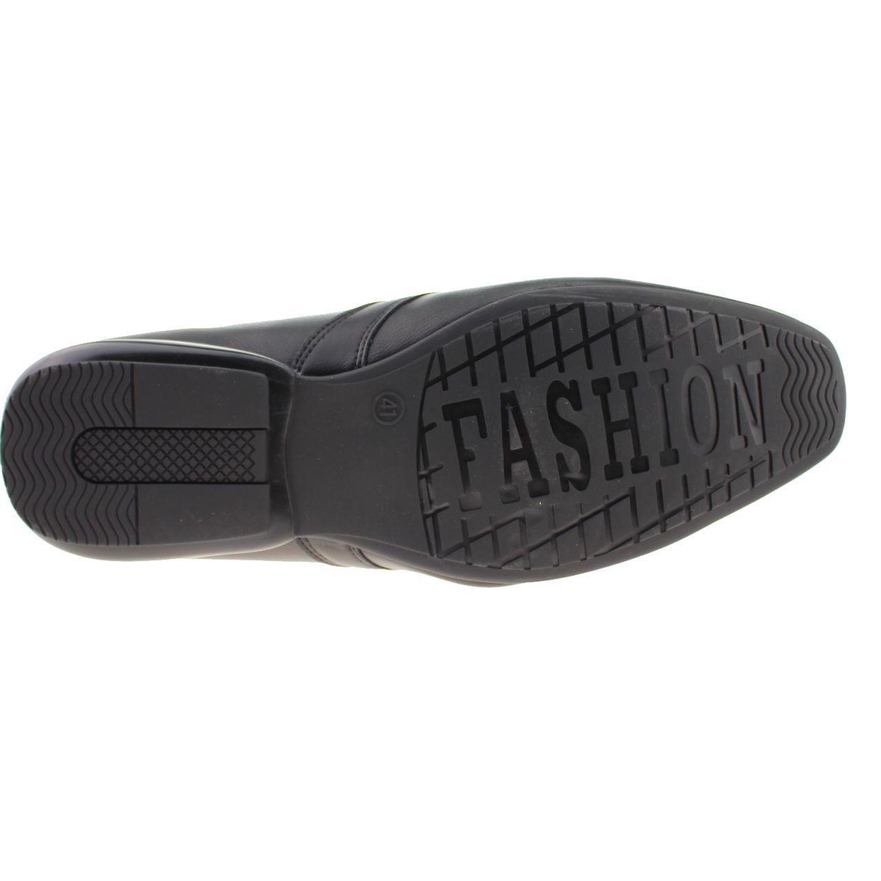 Mocasìn Hombre Negro Vía Franca Hombre-4