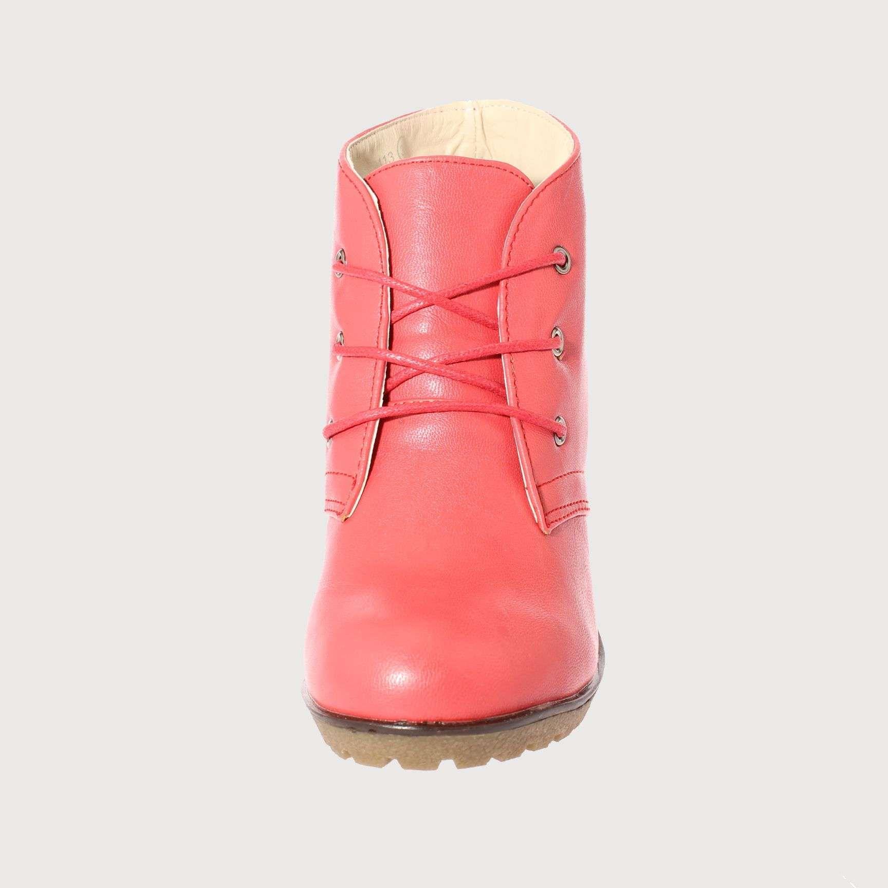 Botín Rojo Vía Franca Mujer Art: 5RC10413RED-2