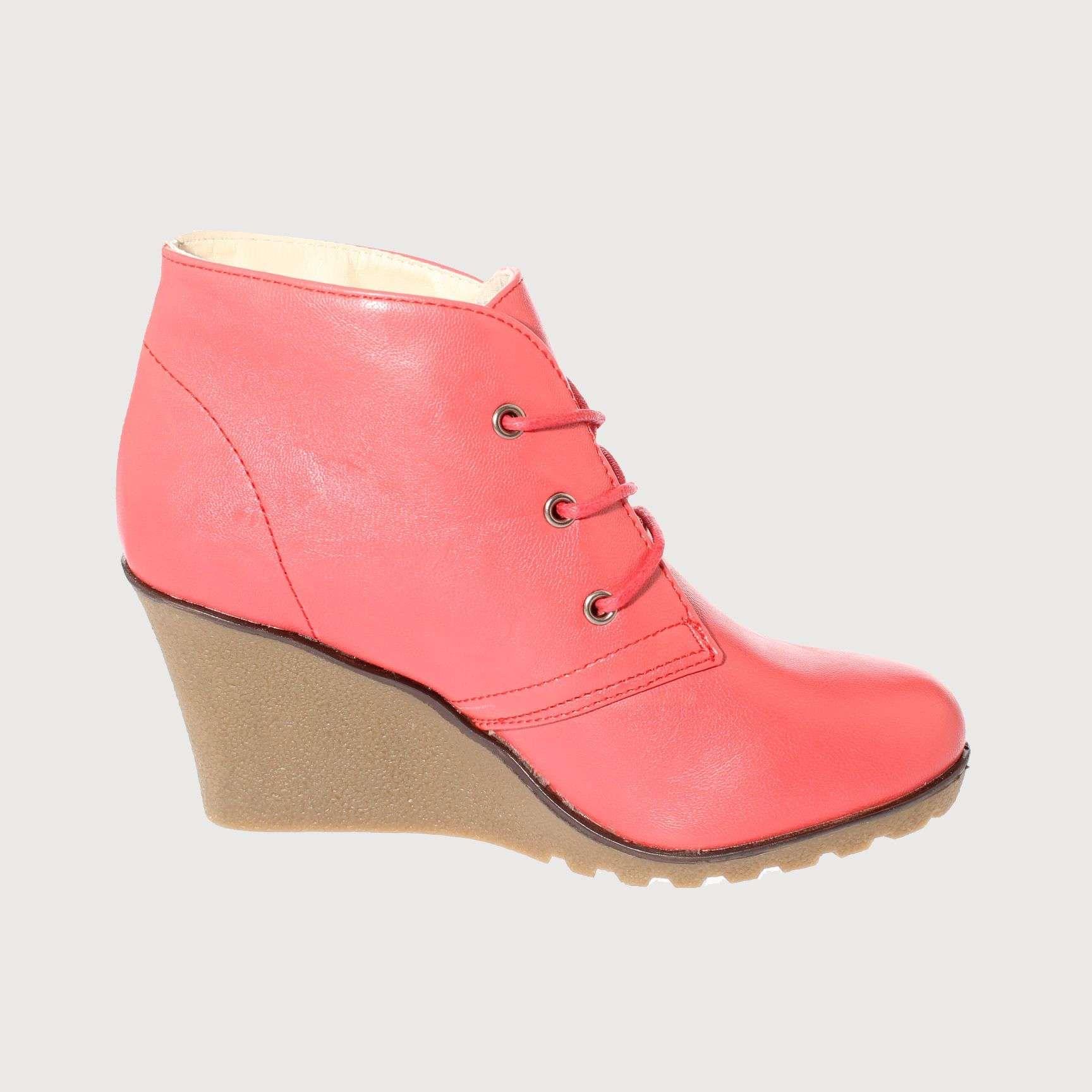 Botín Rojo Vía Franca Mujer Art: 5RC10413RED-3