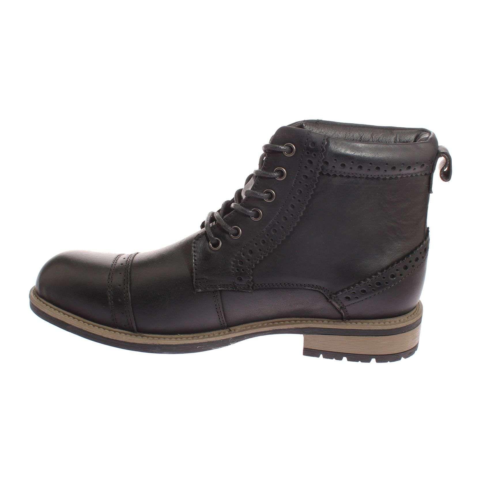 Botín Negro Vía Franca Hombre Art: 8HG210711BLACK-2
