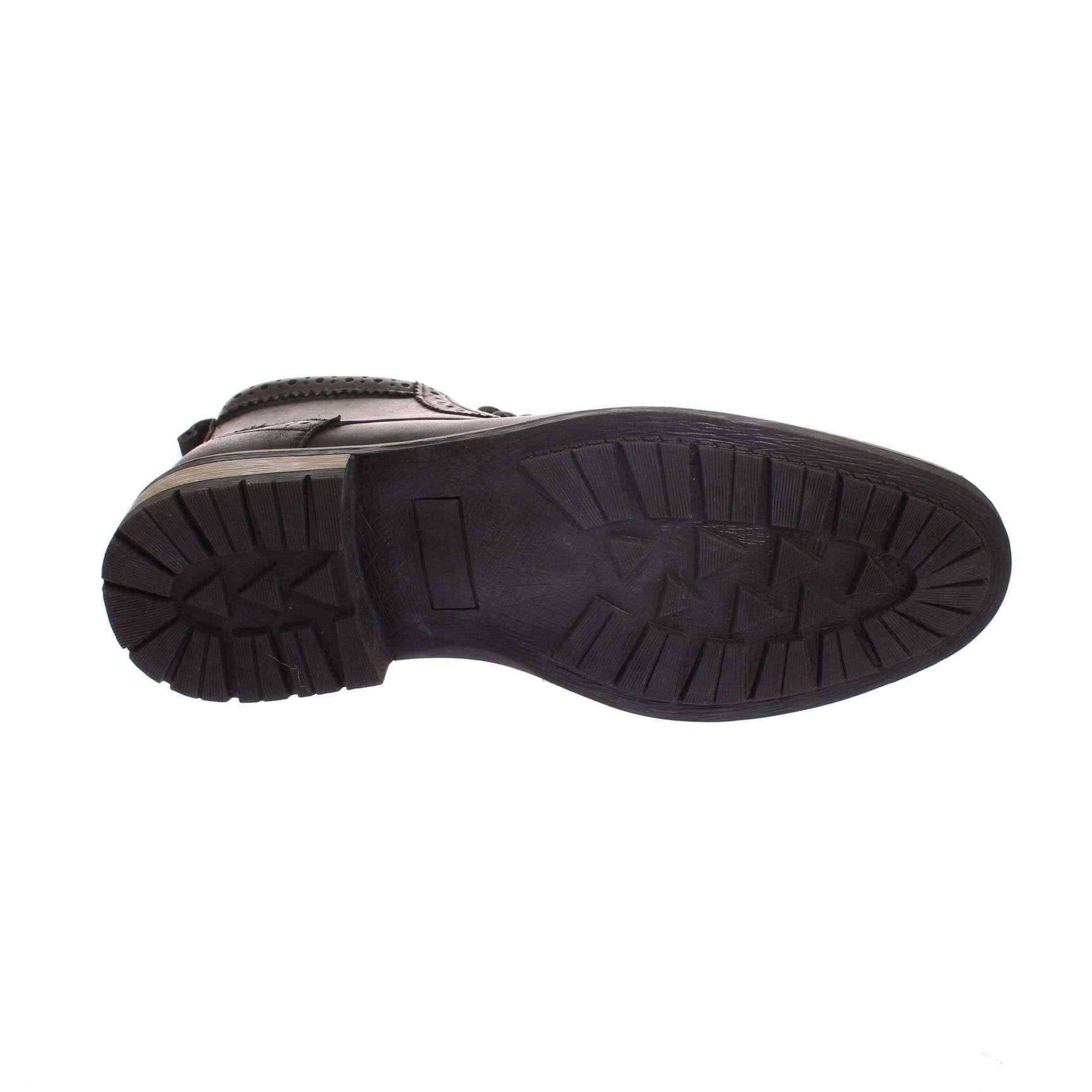 Botín Negro Vía Franca Hombre Art: 8HG210711BLACK-3