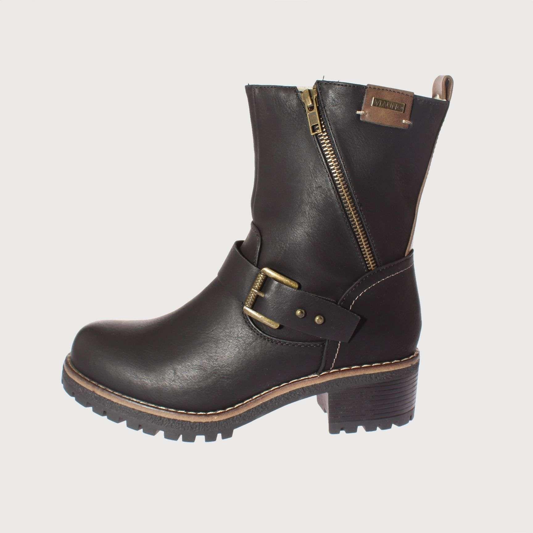 Bota Negro Vía Franca Mujer Art: 512082416BLACK-1
