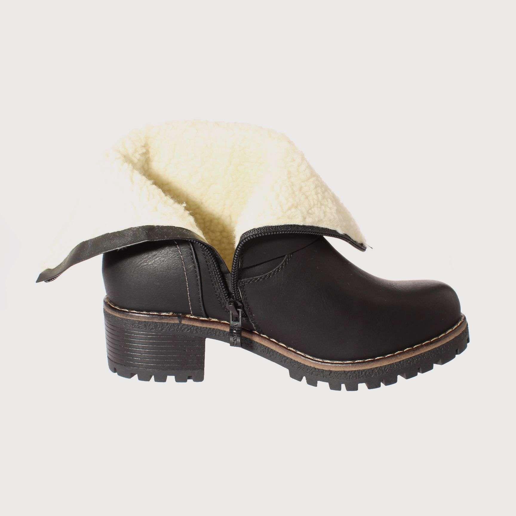 Bota Negro Vía Franca Mujer Art: 512082416BLACK-4
