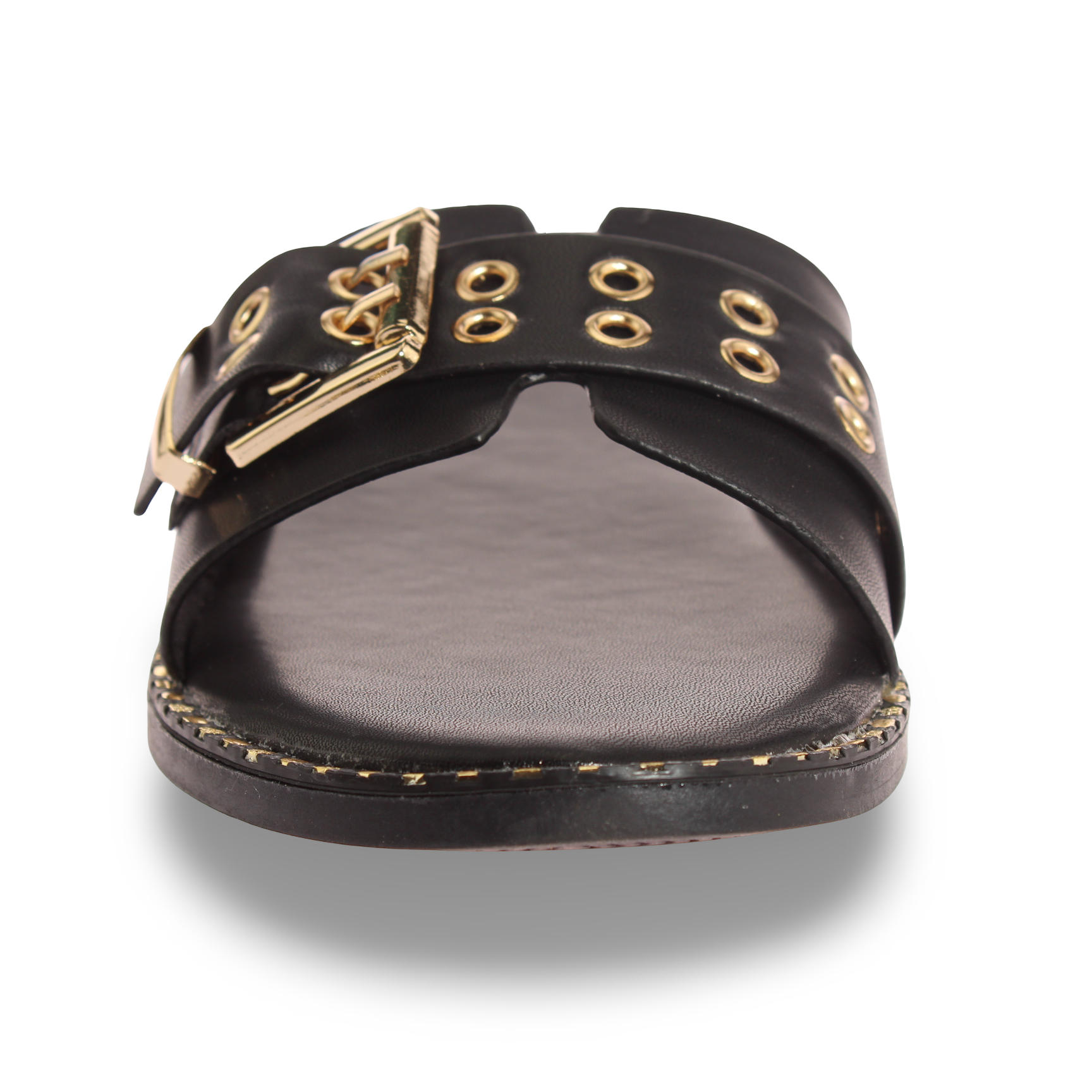 Sandalia Negro Vía Franca Mujer Art: 5PG52361BLACK-2