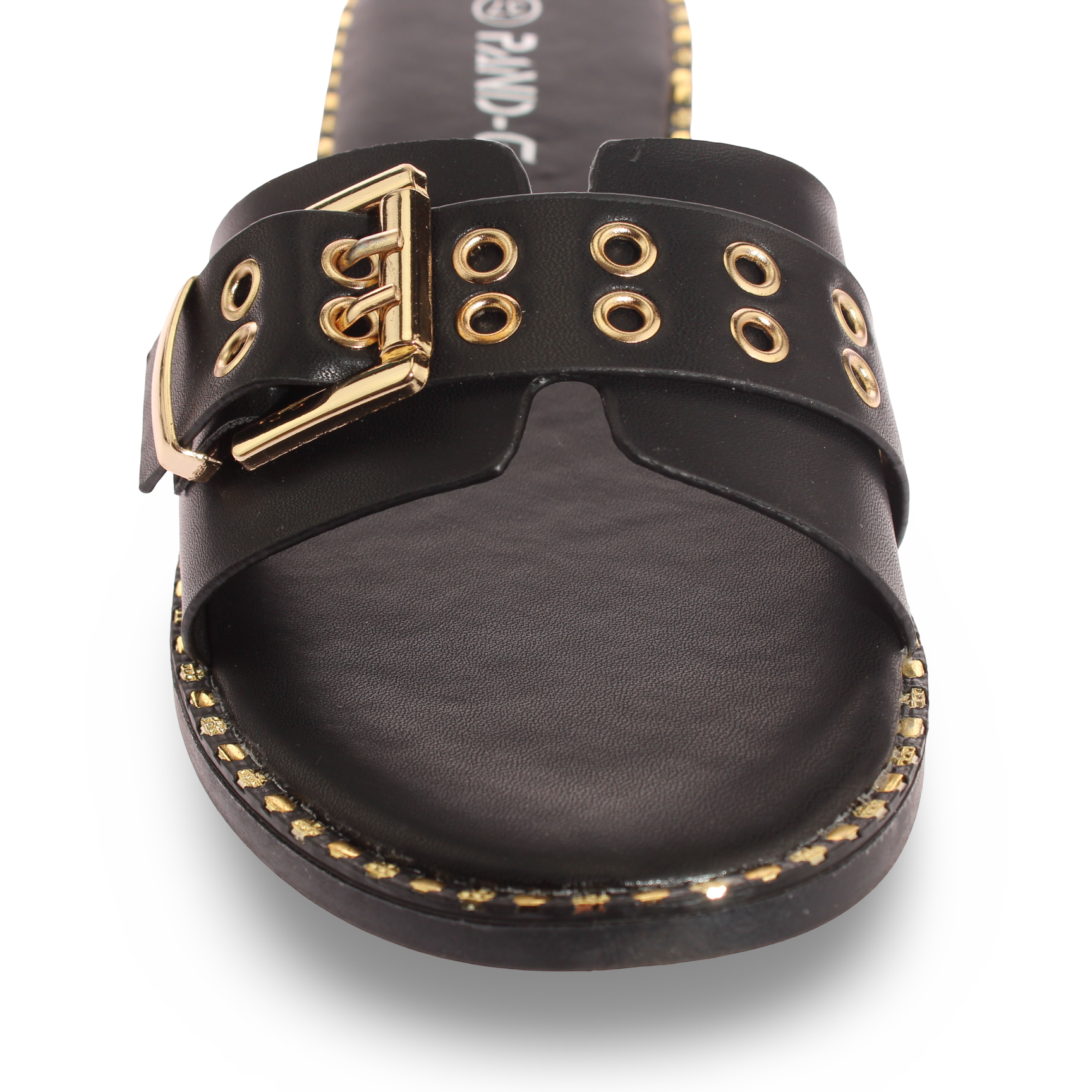 Sandalia Negro Vía Franca Mujer Art: 5PG52361BLACK-4