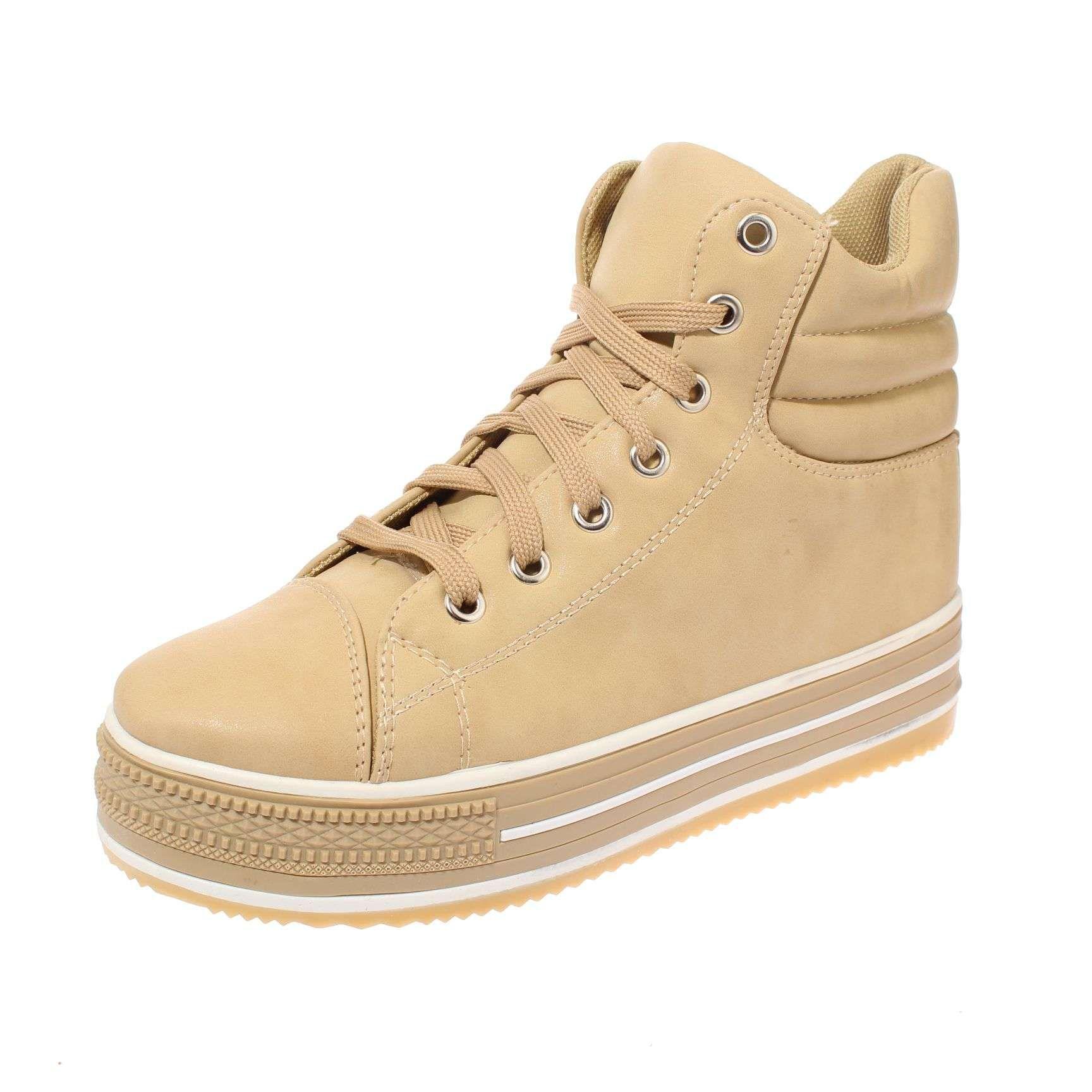 Zapatilla caña Beige Vía Franca Mujer Art: 5A2WHEAT-0