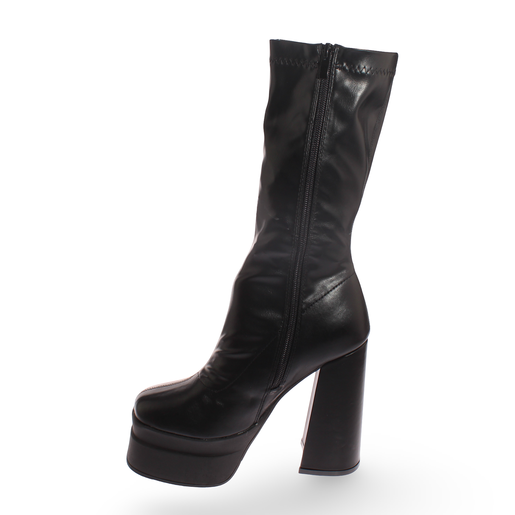 Bota Taco Negro Vía Franca Mujer Art: 5XZN615ABLACK-3