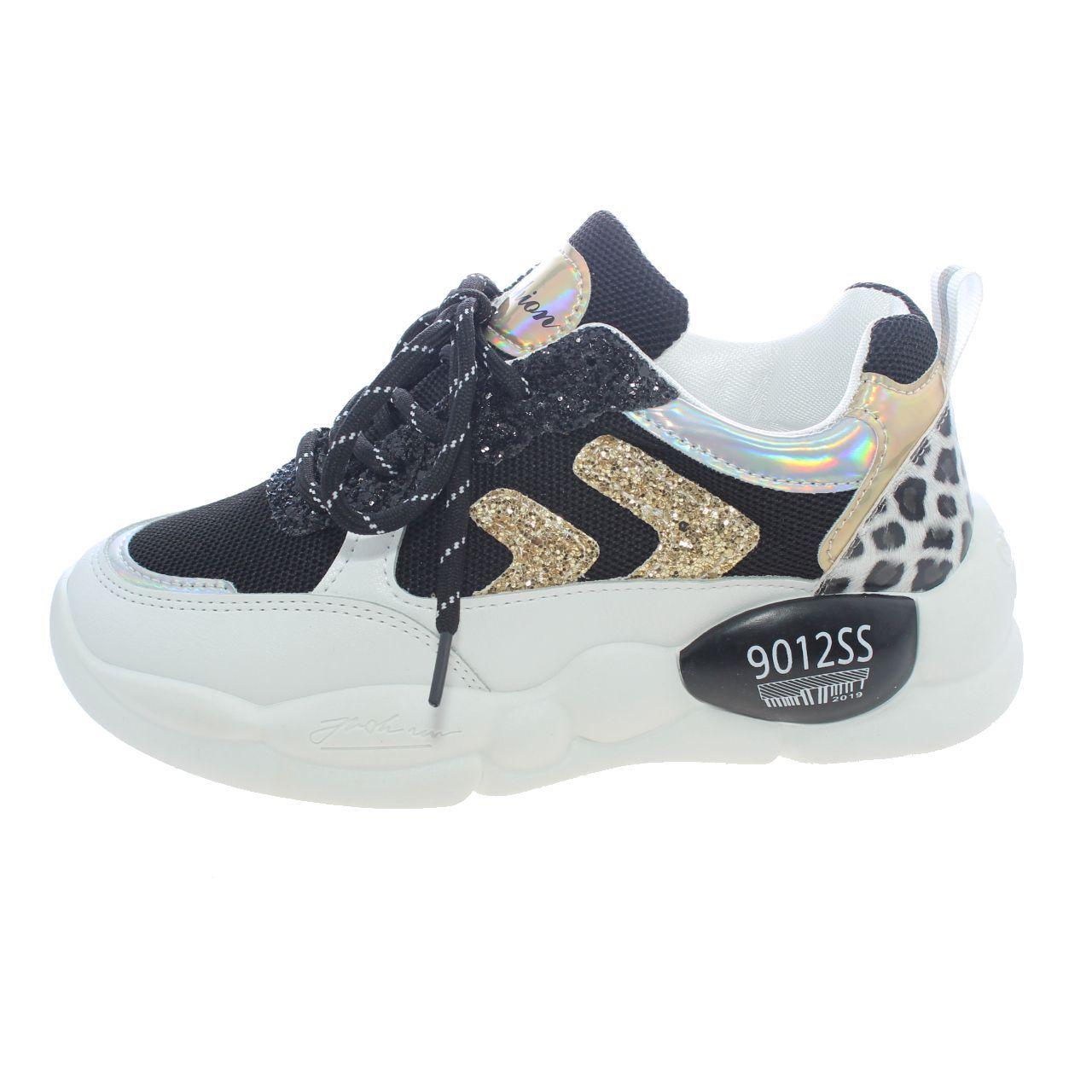 Zapatilla Negro Vía Franca Mujer-2