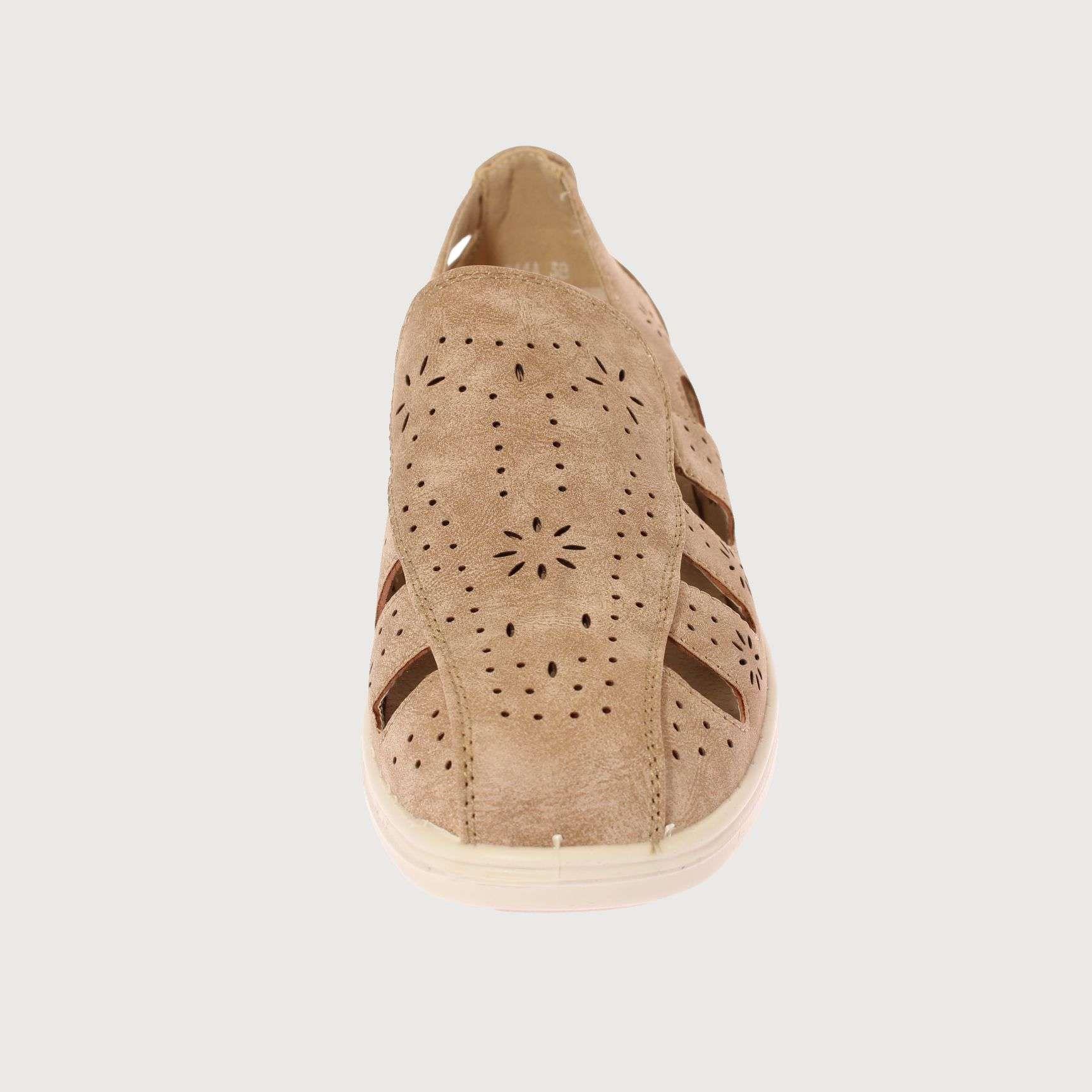 Sandalia Confort Chocolate Vía Franca Mujer Art: 5FLXN0044BCOFFEE-2