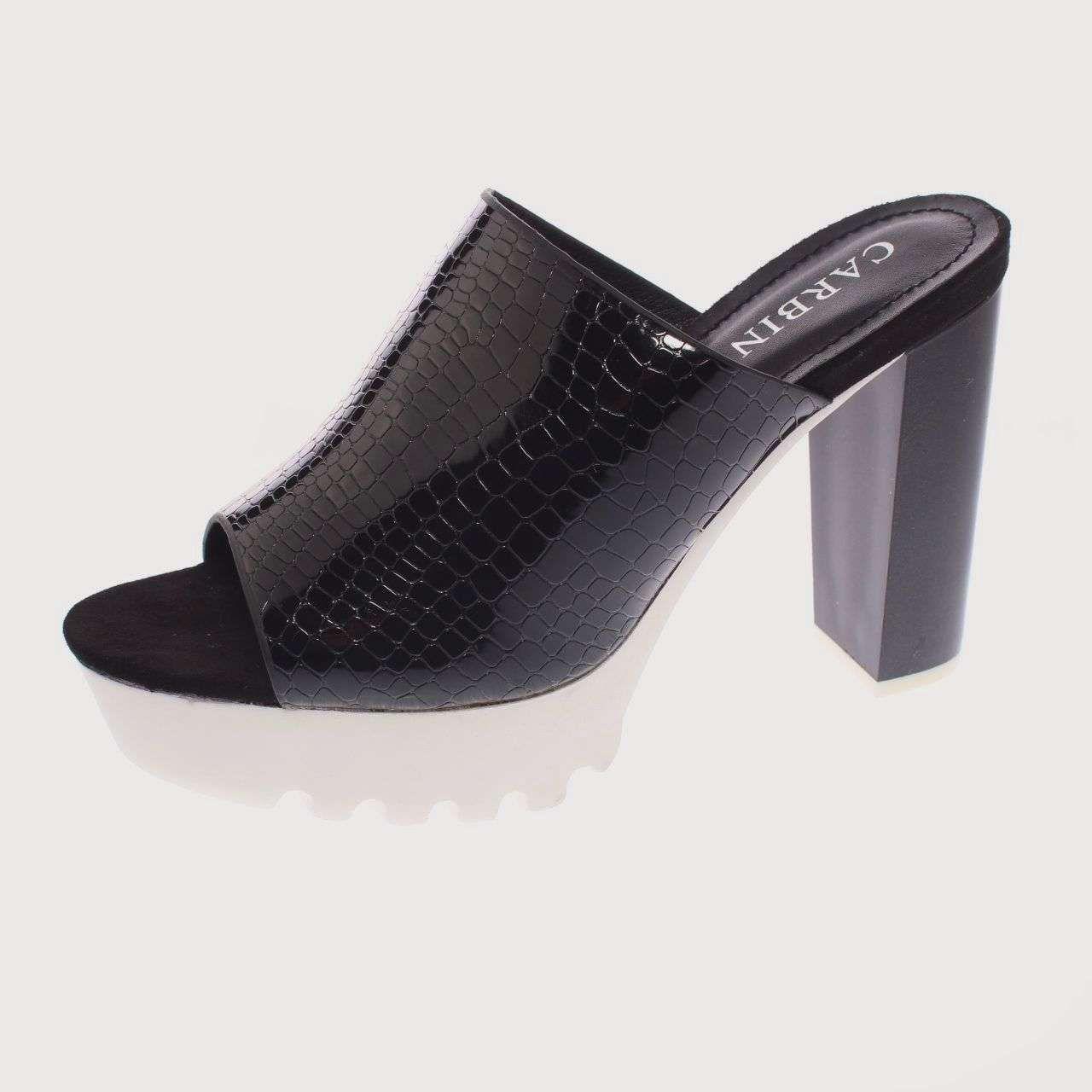 Sandalia Negro Vía Franca Mujer Art: 5YJ037BLACK-1