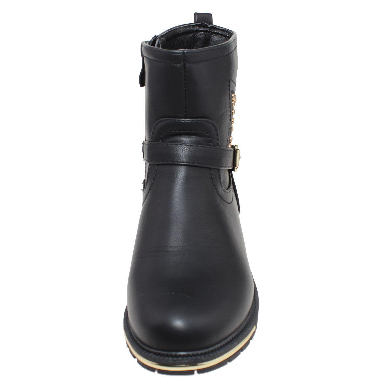 Botín Negro Vía Franca Niña-3