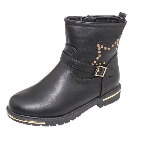 Botín Negro Vía Franca Niña-6