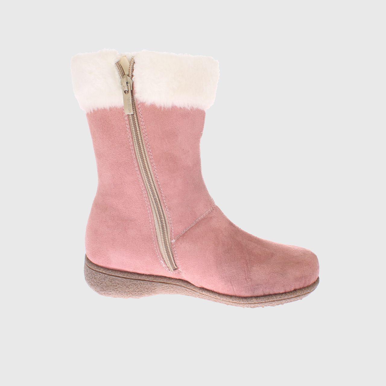 Bota piel Rosa Vía Franca Niña-3