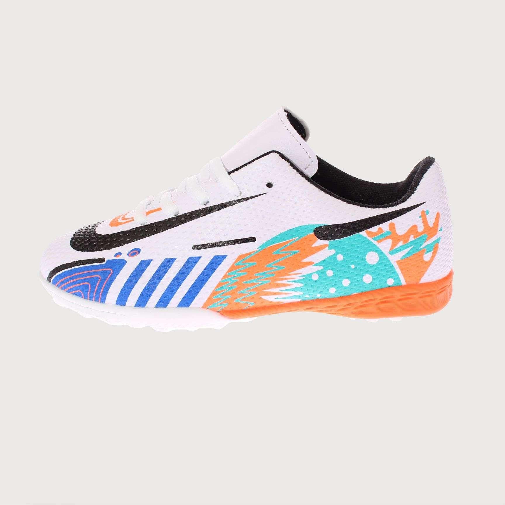 Zapatilla Baby Futbol Blanco Vía Franca Niño Art: 3PG23405WHITE-1