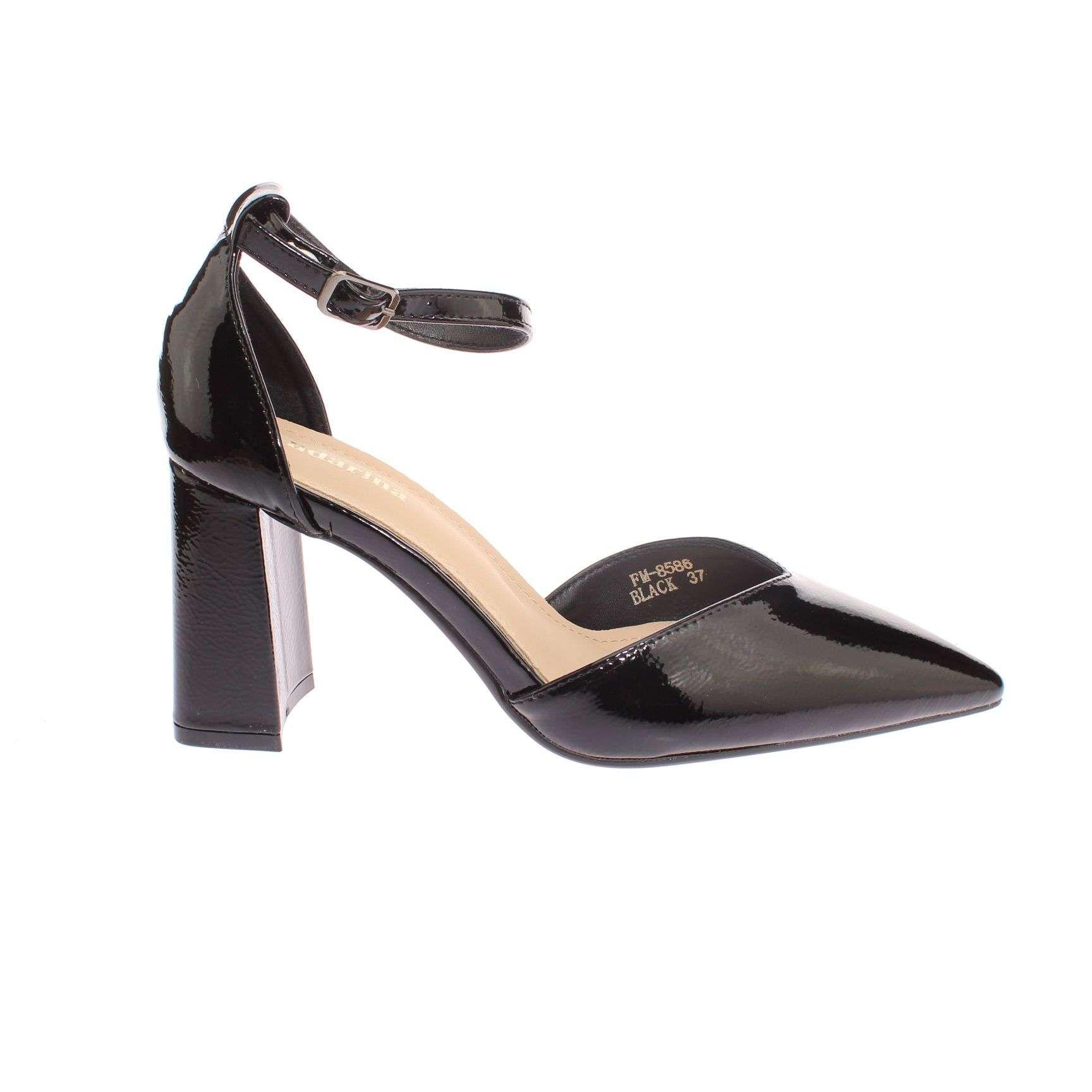 Zapato Negro Vía Franca Mujer Art: 5FM8586BLACK-1
