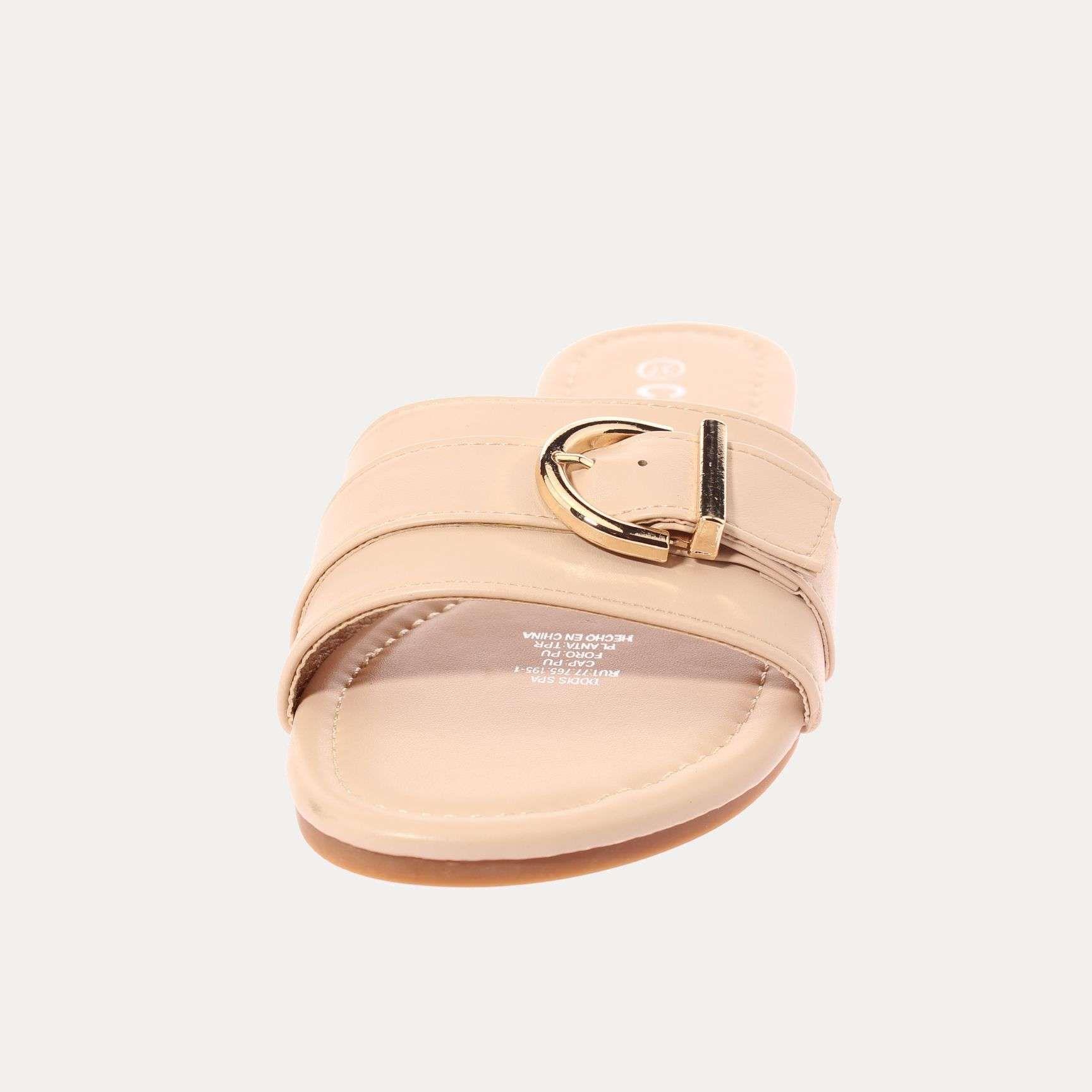 Sandalia Beige Vía Franca Mujer Art: 5K18BEIGE-2