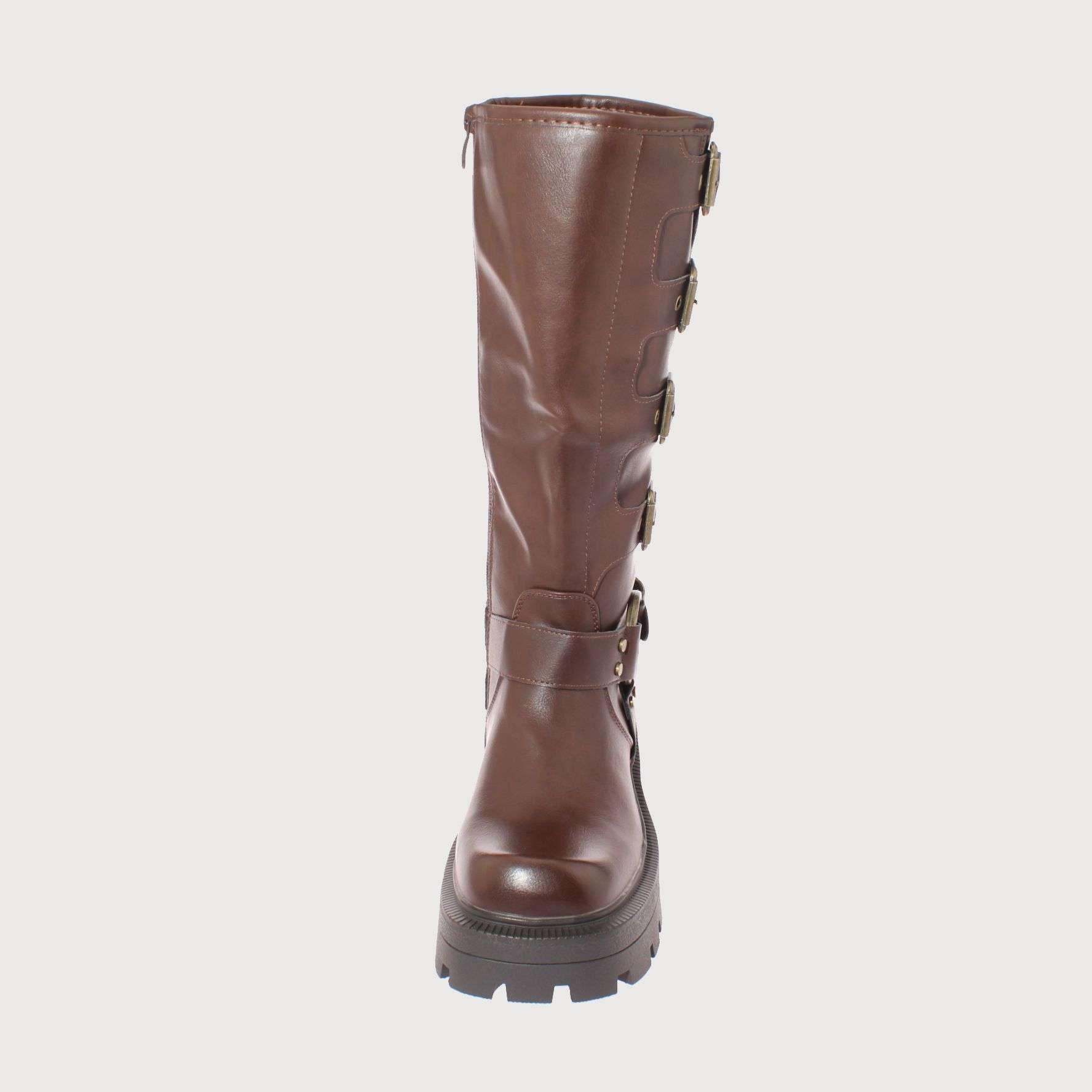 Bota Café Vía Franca Mujer Art: 5XZN582ABROWN-2