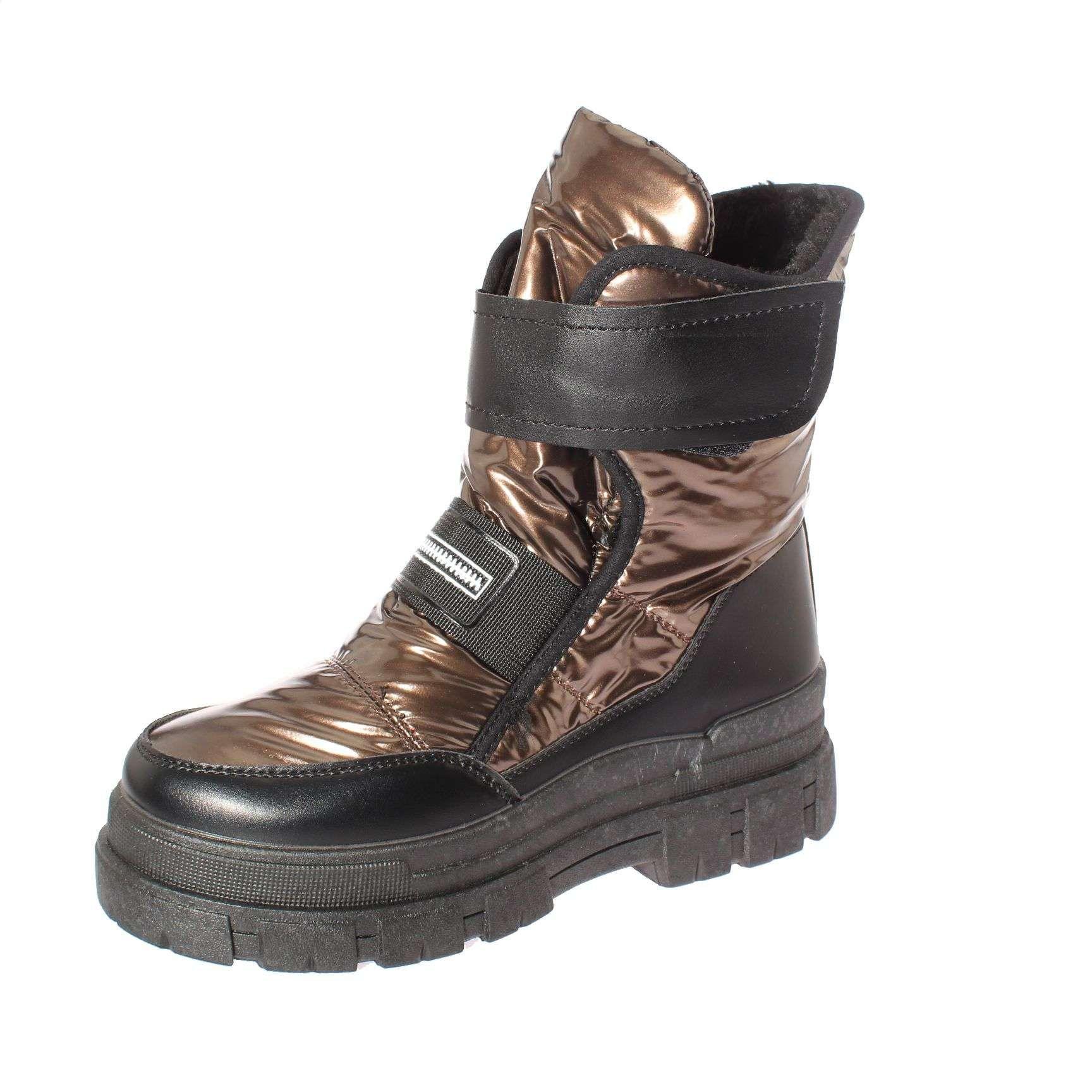 Bota Piel Gris Vía Franca Mujer Art: 5Y306GUN-0