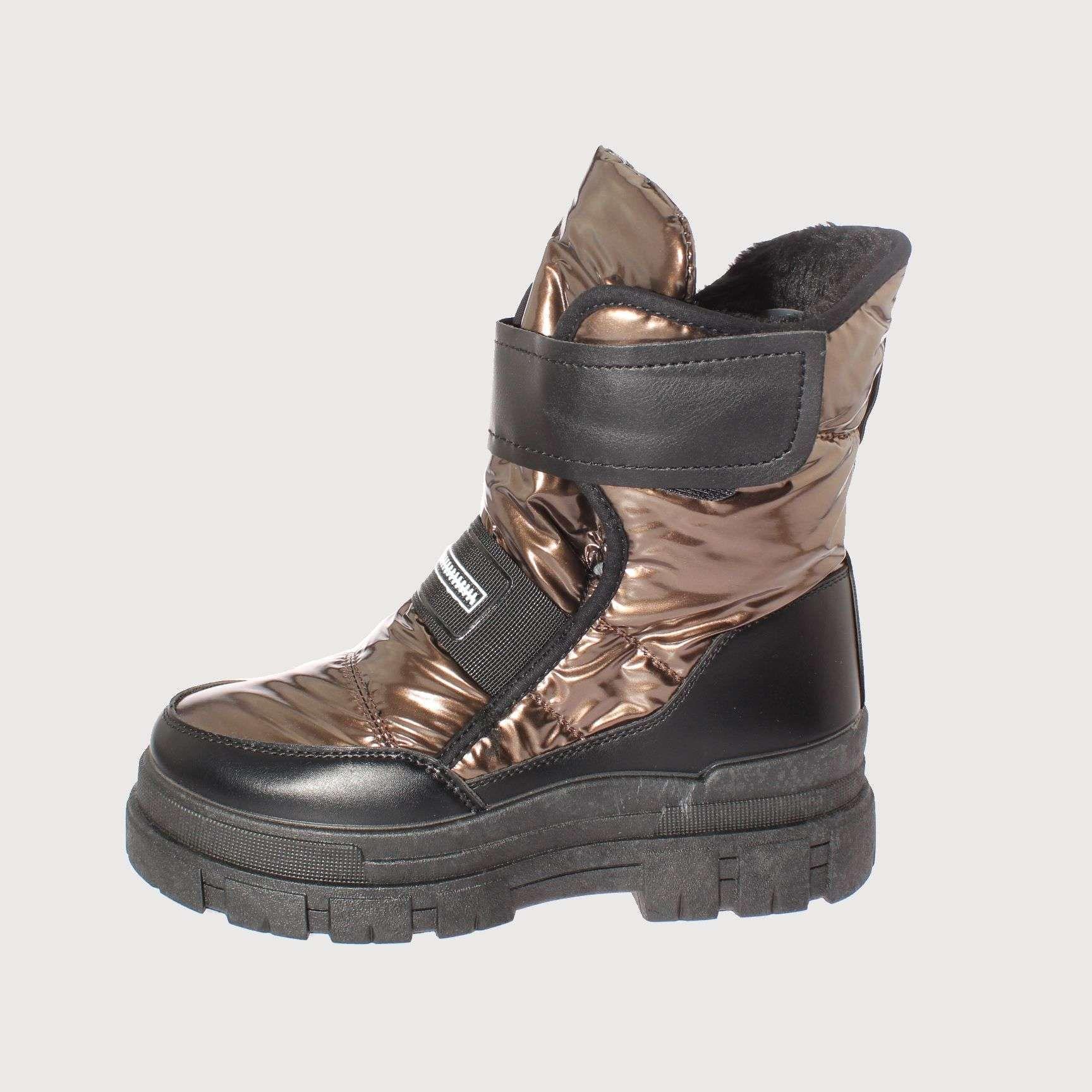 Bota Piel Gris Vía Franca Mujer Art: 5Y306GUN-1