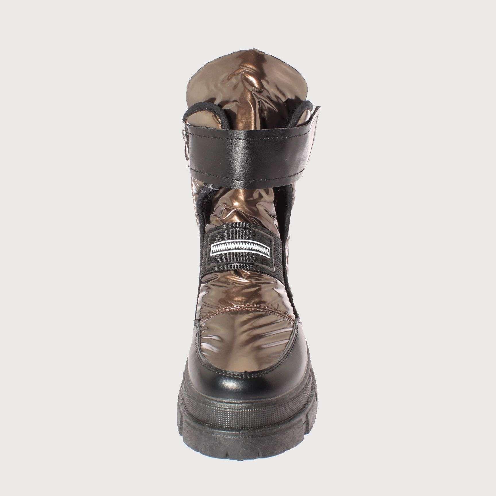 Bota Piel Gris Vía Franca Mujer Art: 5Y306GUN-2