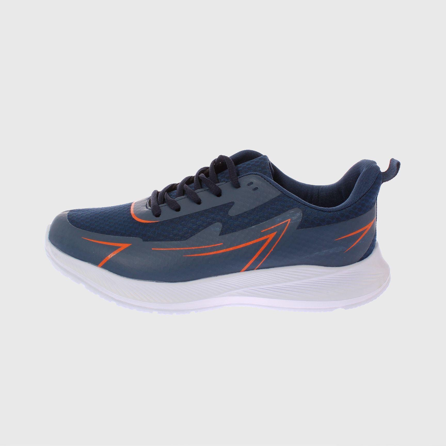 Zapatilla Navy/Naranjo Vía Franca Hombre-1