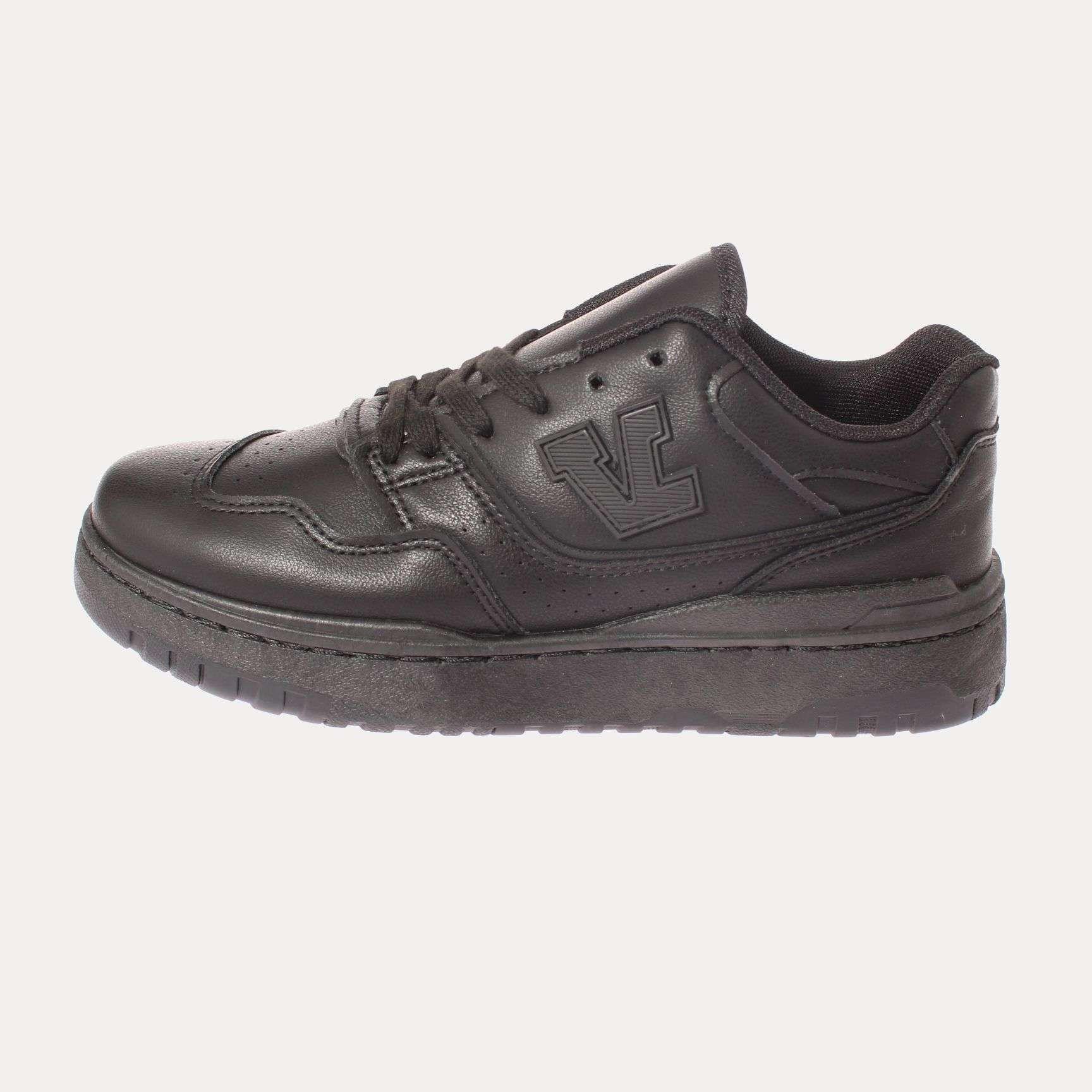 Zapatilla Colegio Negro Vía Franca Niño Art: 3PG230451BLACK-1