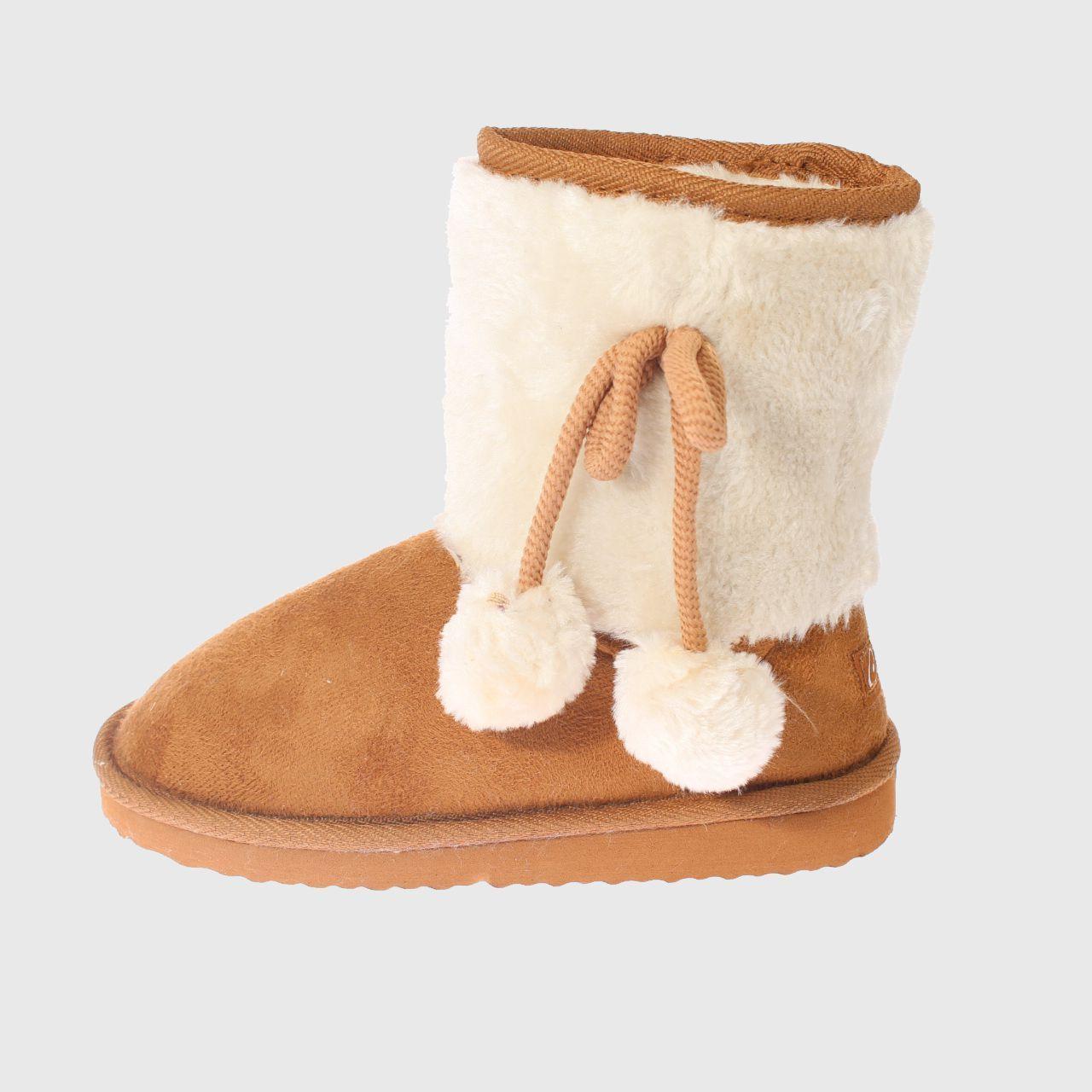 Bota invierno Café Vía franca Niña-1