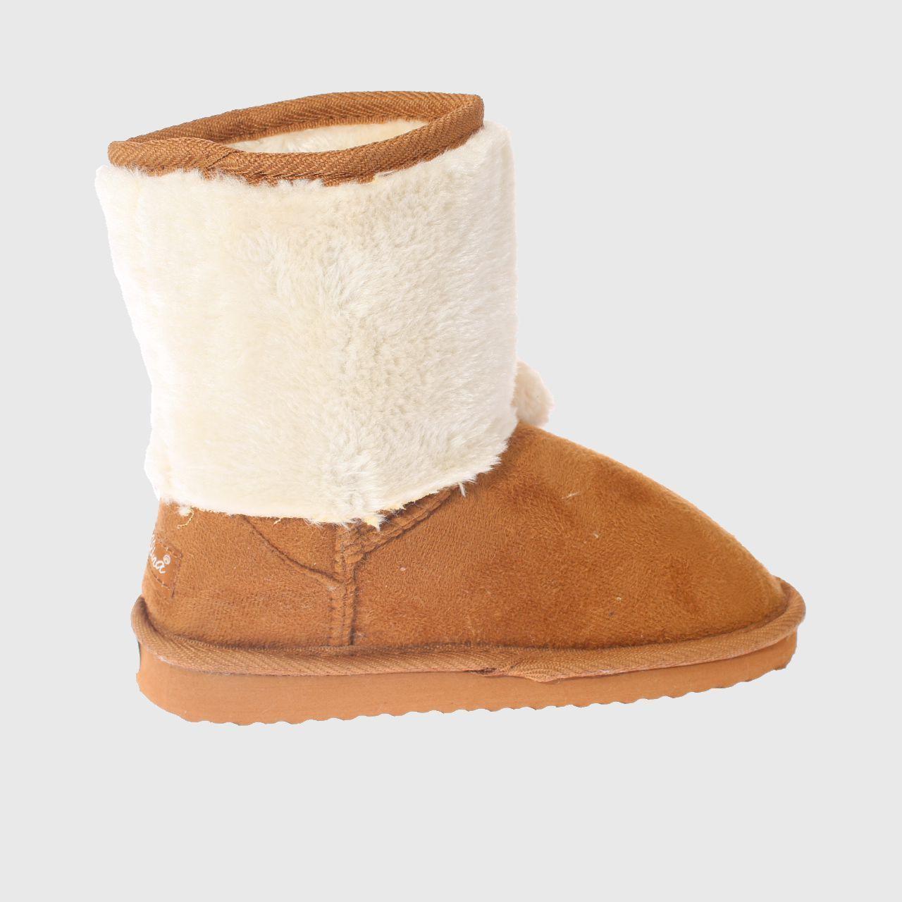 Bota invierno Café Vía franca Niña-3