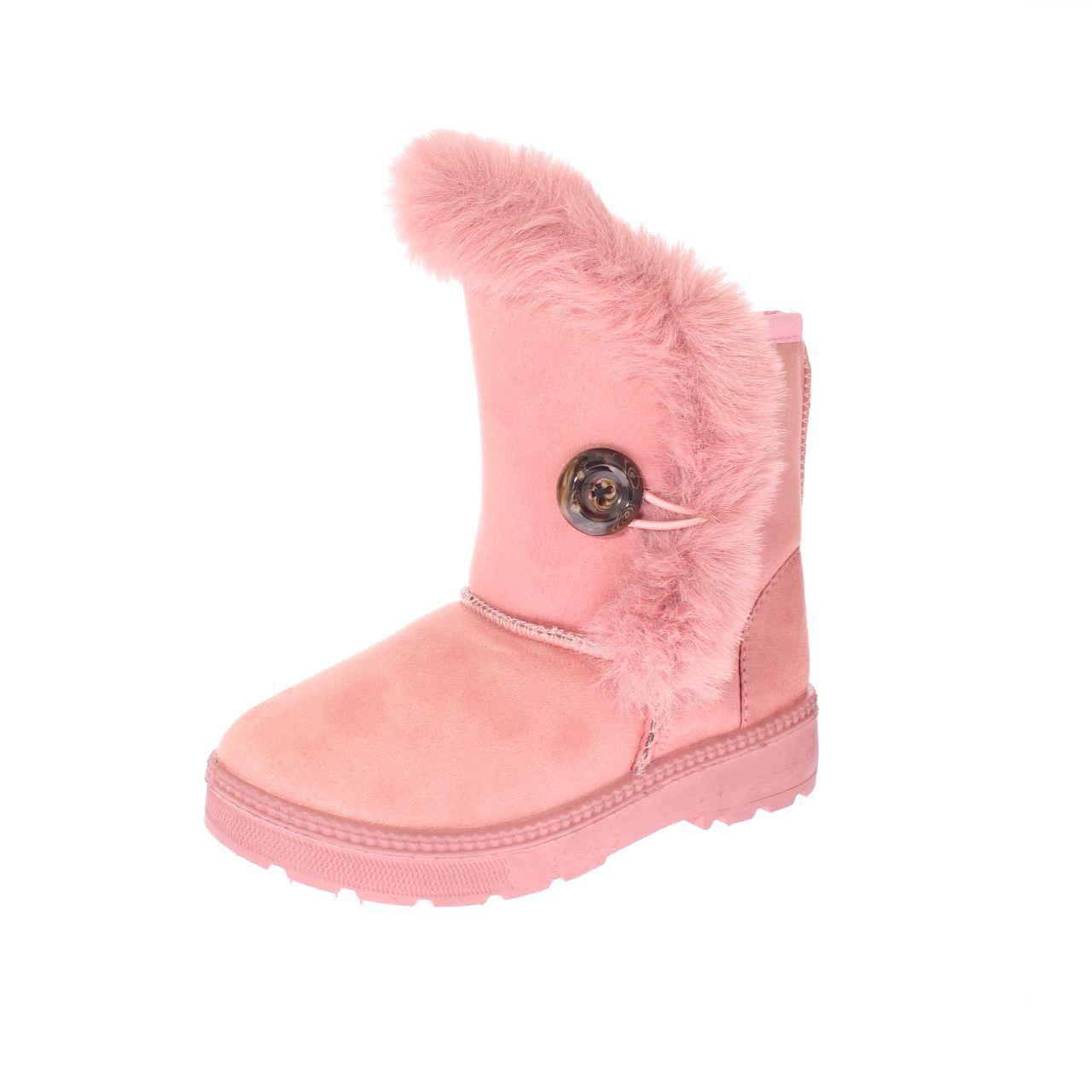 Bota Piel Rosado Vía Franca Niño-0