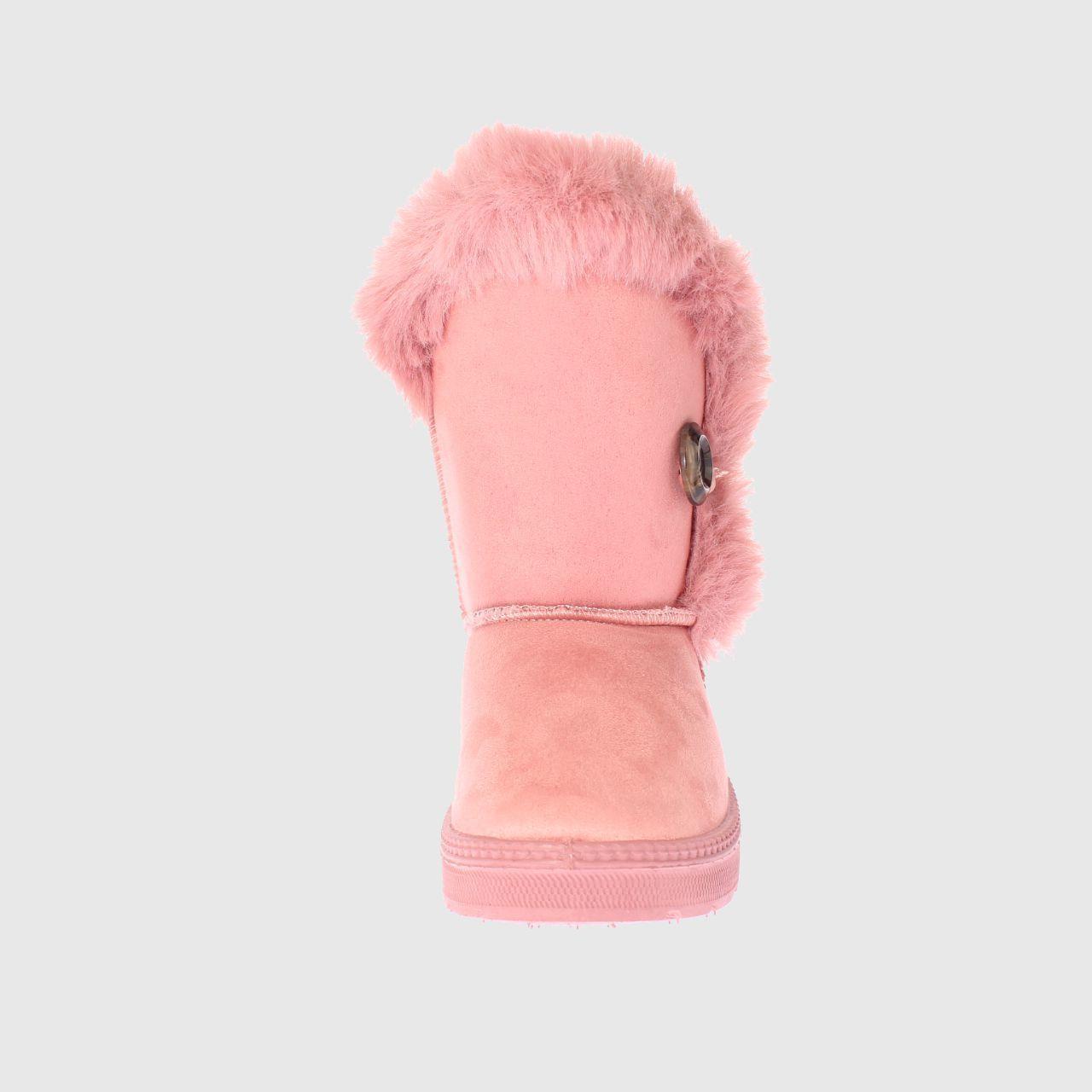 Bota Piel Rosado Vía Franca Niño-2