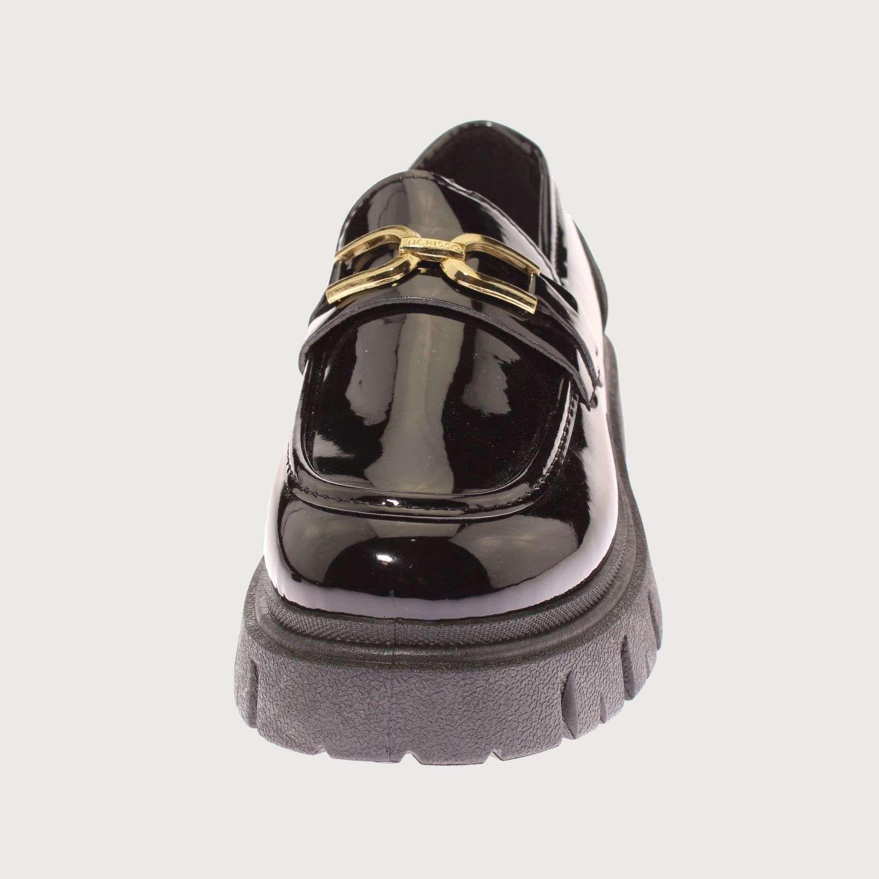Mocasín Negro Vía Franca Mujer Art: 5S402B0760BLACK-2