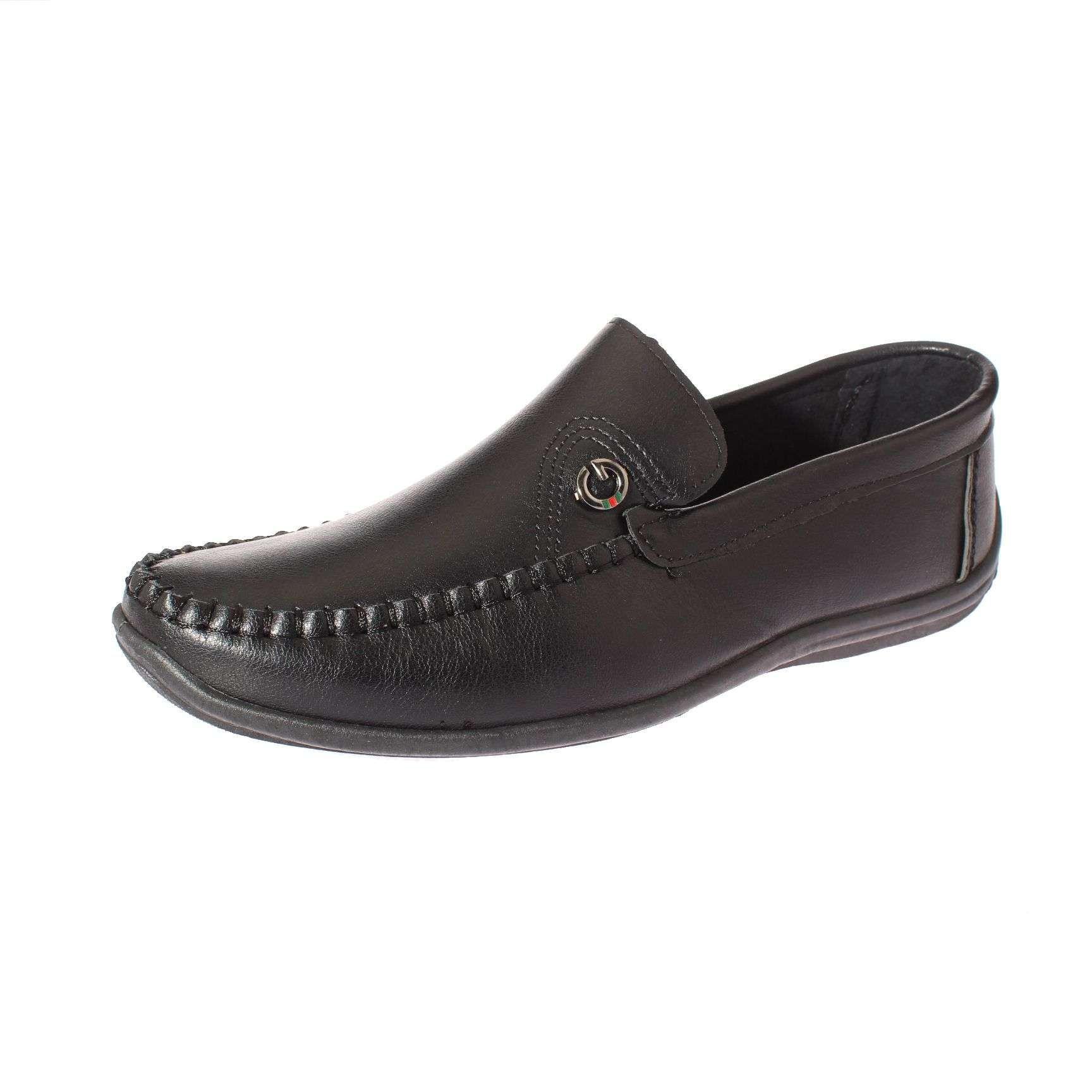 Mocasín Negro Vía Franca Hombre Art: 8S308A0354BLACK-0