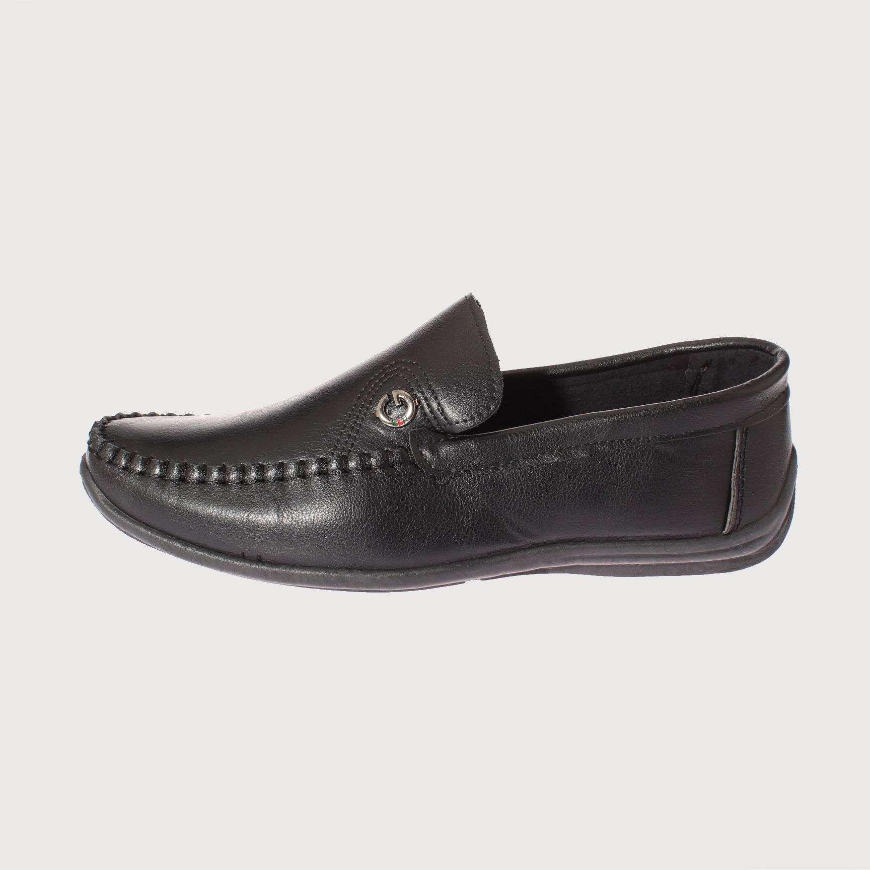 Mocasín Negro Vía Franca Hombre Art: 8S308A0354BLACK-1