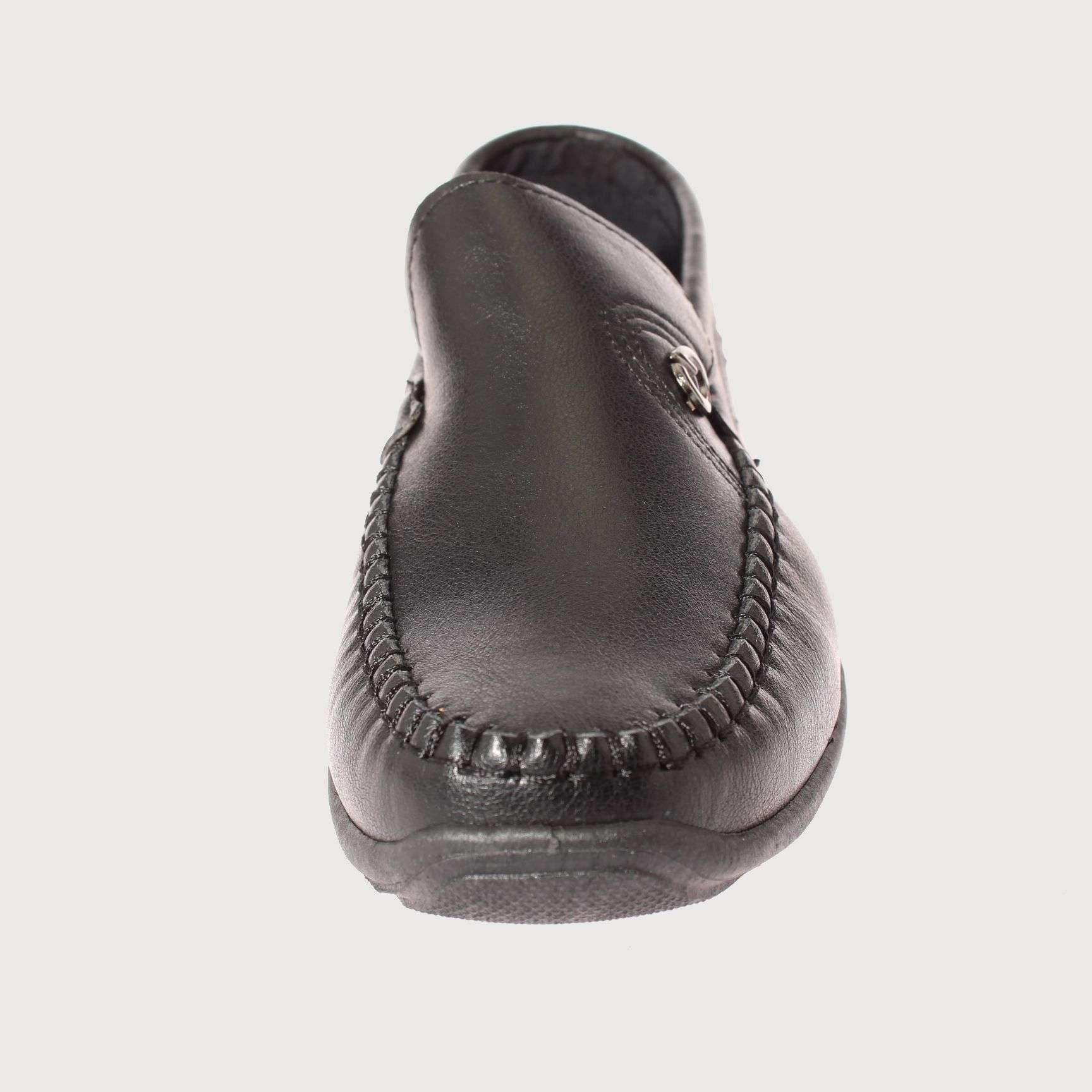 Mocasín Negro Vía Franca Hombre Art: 8S308A0354BLACK-2