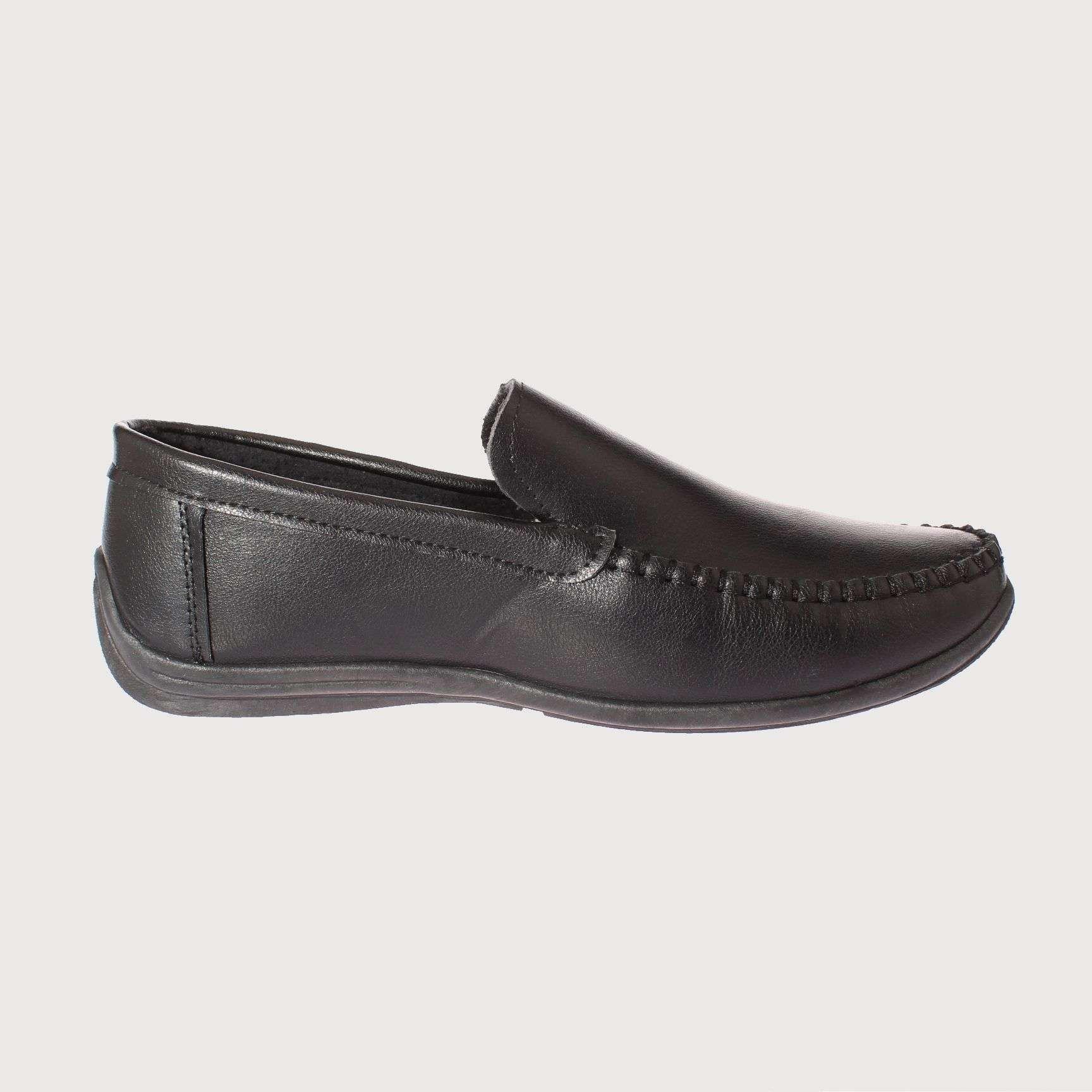 Mocasín Negro Vía Franca Hombre Art: 8S308A0354BLACK-3