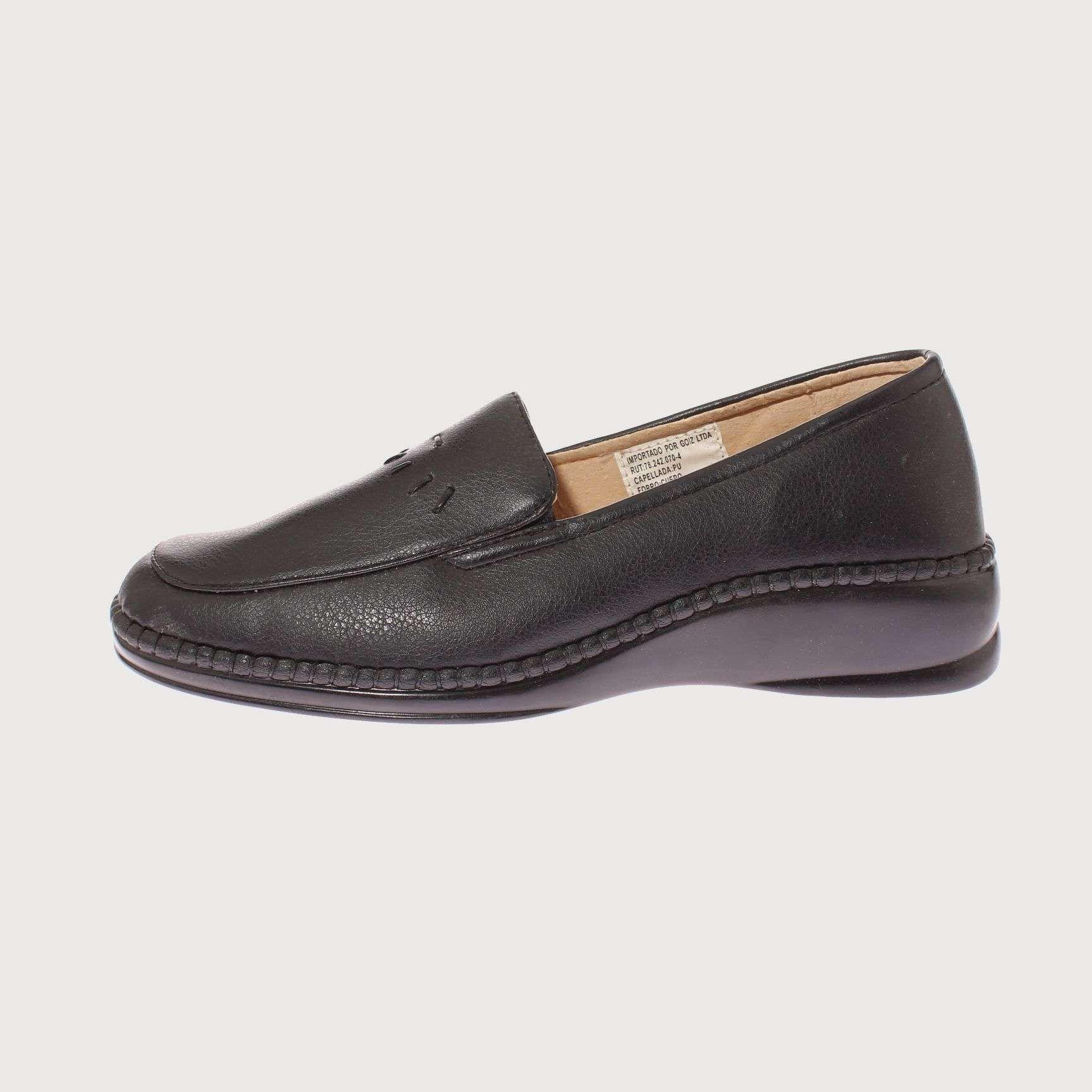 Mocasín Negro Vía Franca Mujer Art: 5L00504246BLACK-1