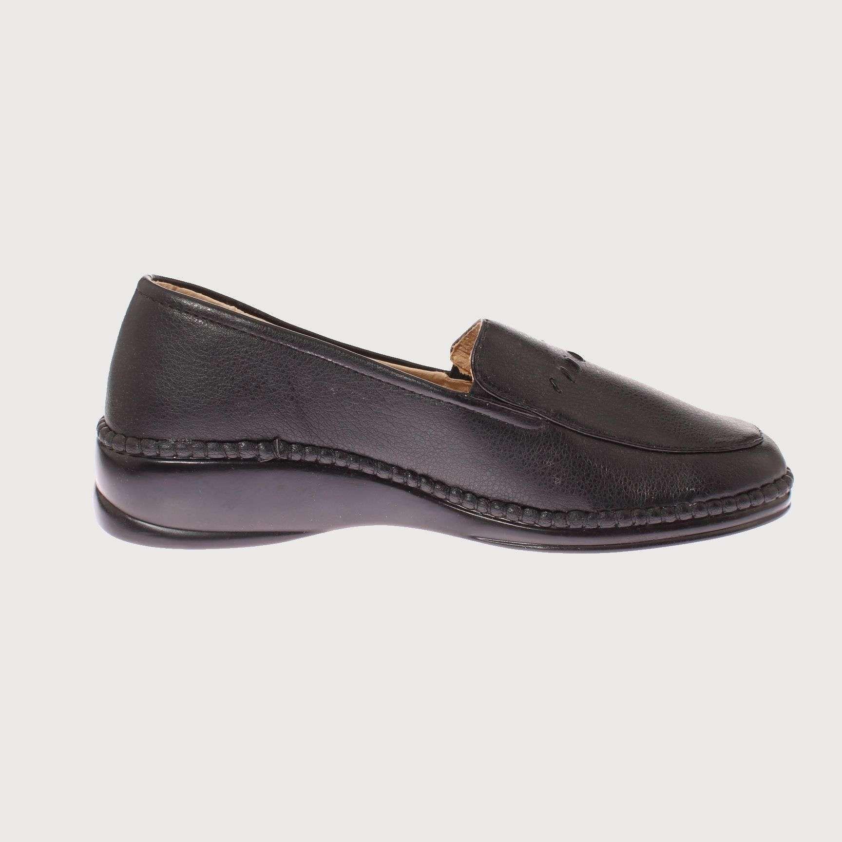 Mocasín Negro Vía Franca Mujer Art: 5L00504246BLACK-3