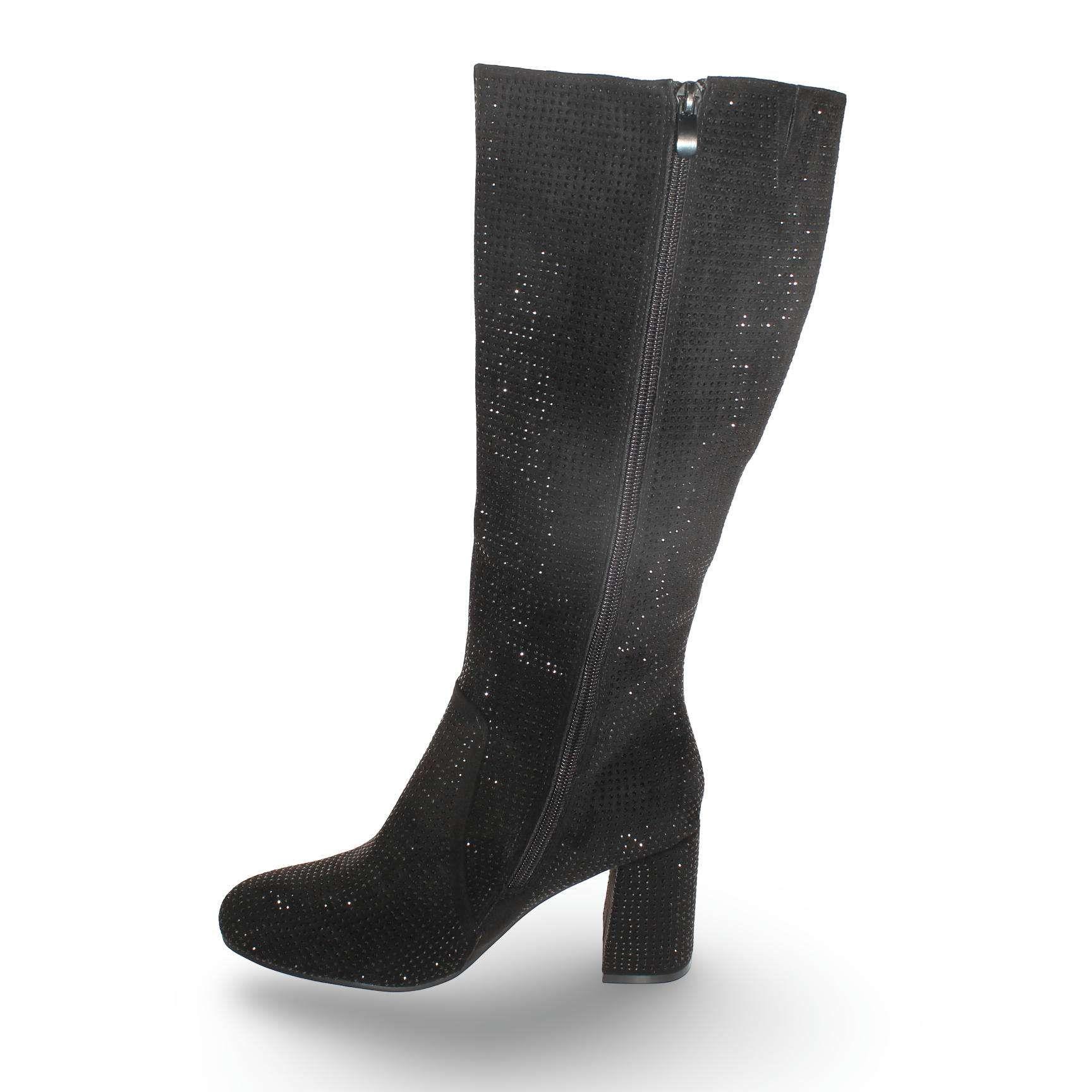 Bota Disco Negro Vía Franca Mujer Art: 5PG5362-1BLACK-3