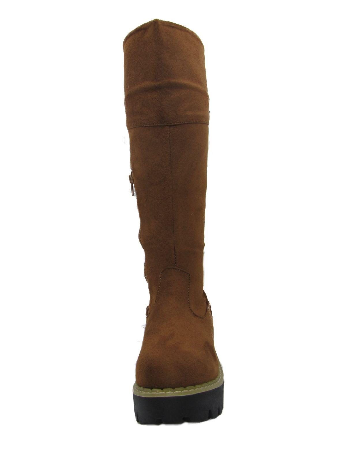 Bota Casual Para Niña Color Marrón-1